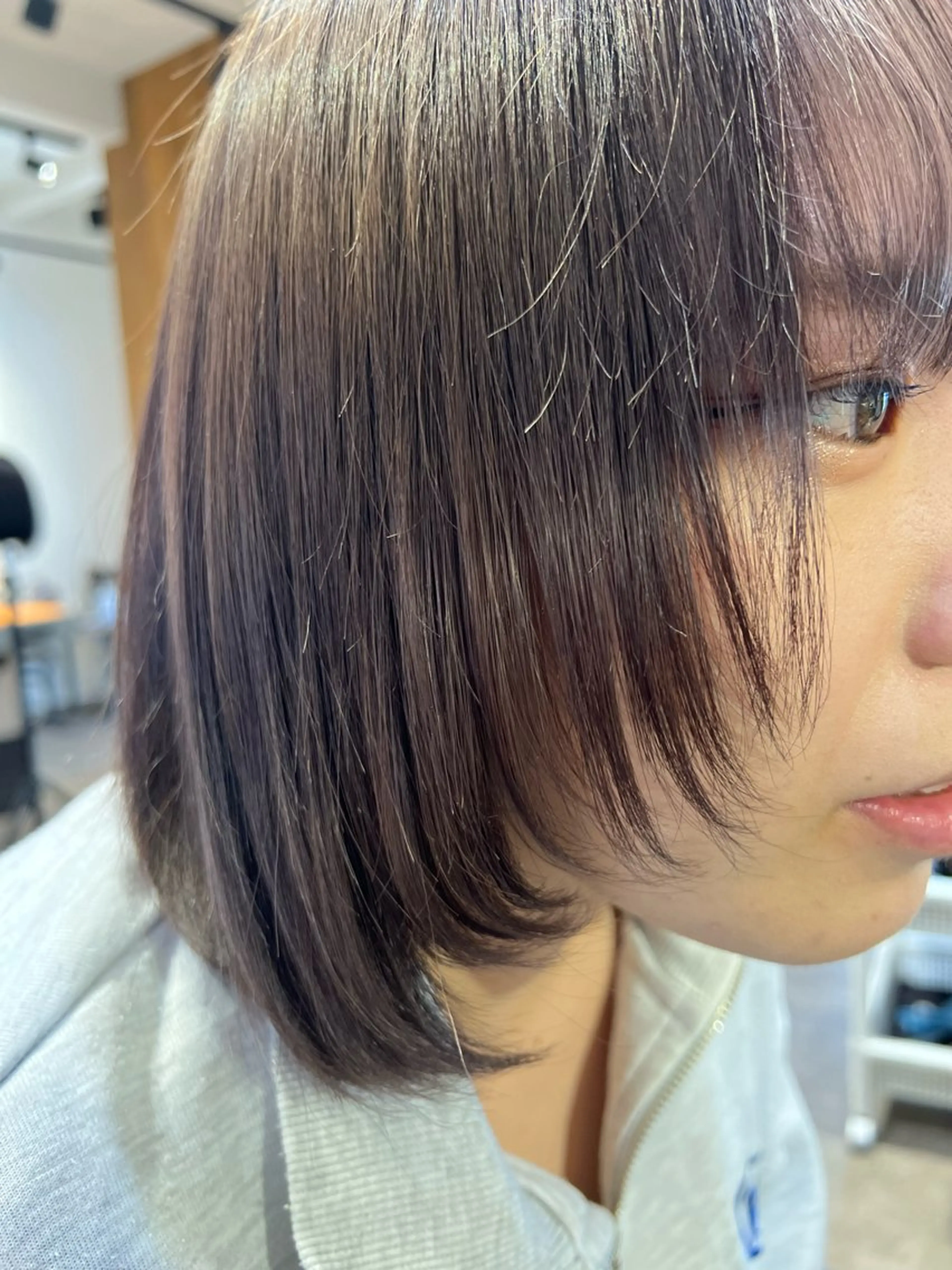 ショート 顔周りカット レイヤーカット SOL by INFINI所属・明 (めい)のヘアスタイル