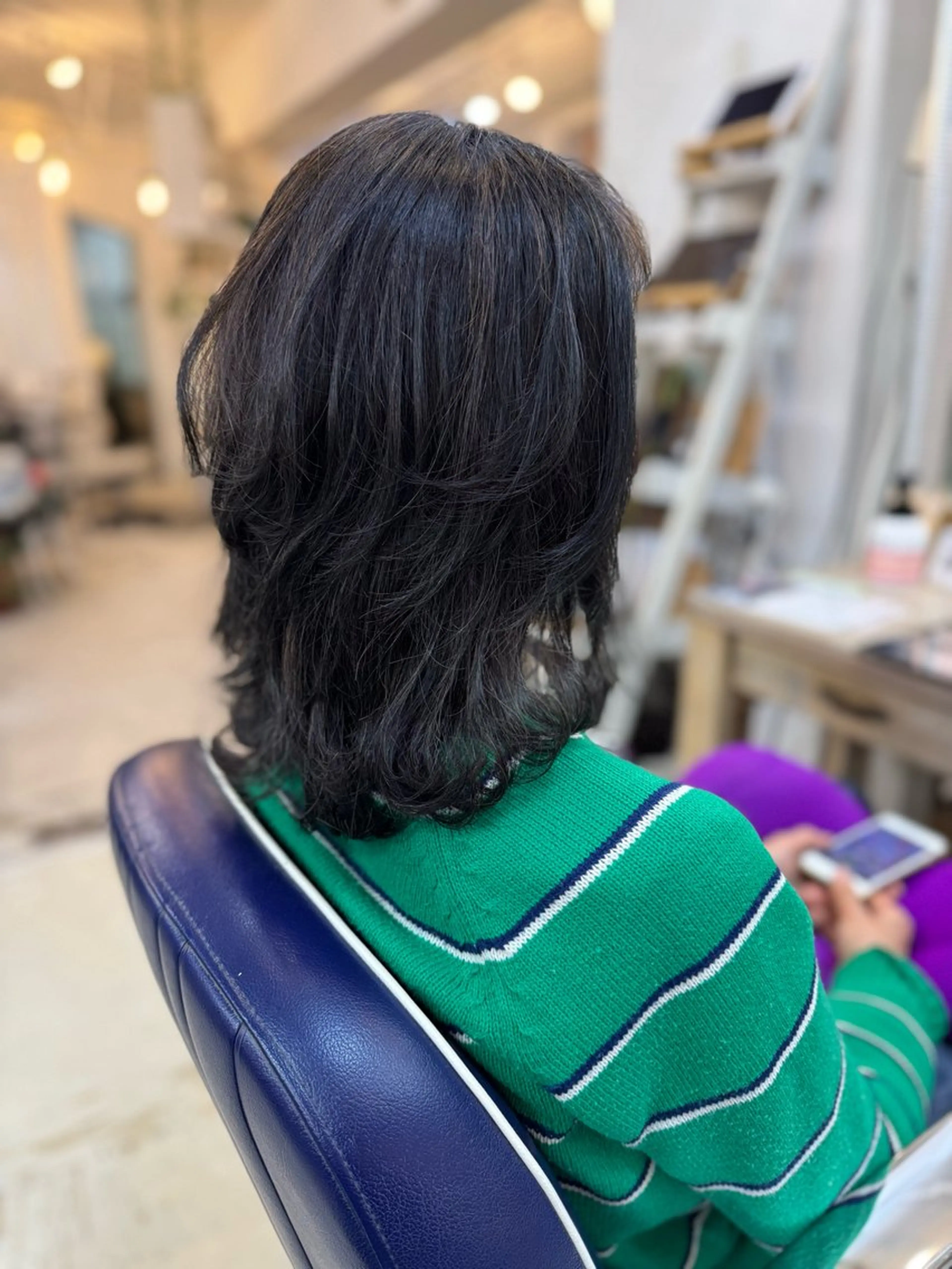 セミロング 仲田 大記のヘアスタイル