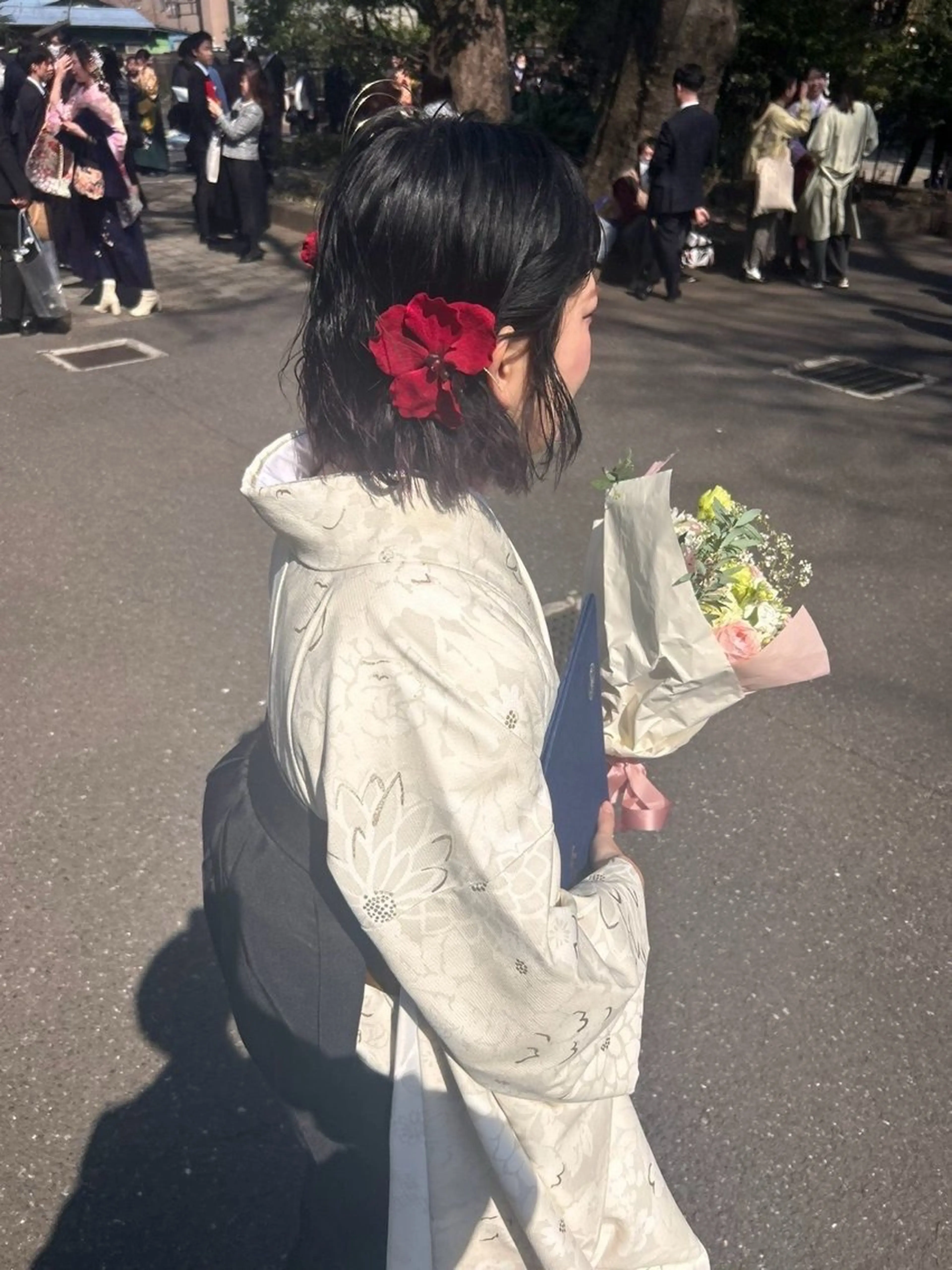 ショート パーマ ヘアアレンジ ヘアセット Opus🐕kato Mizuki🐕のヘアスタイル