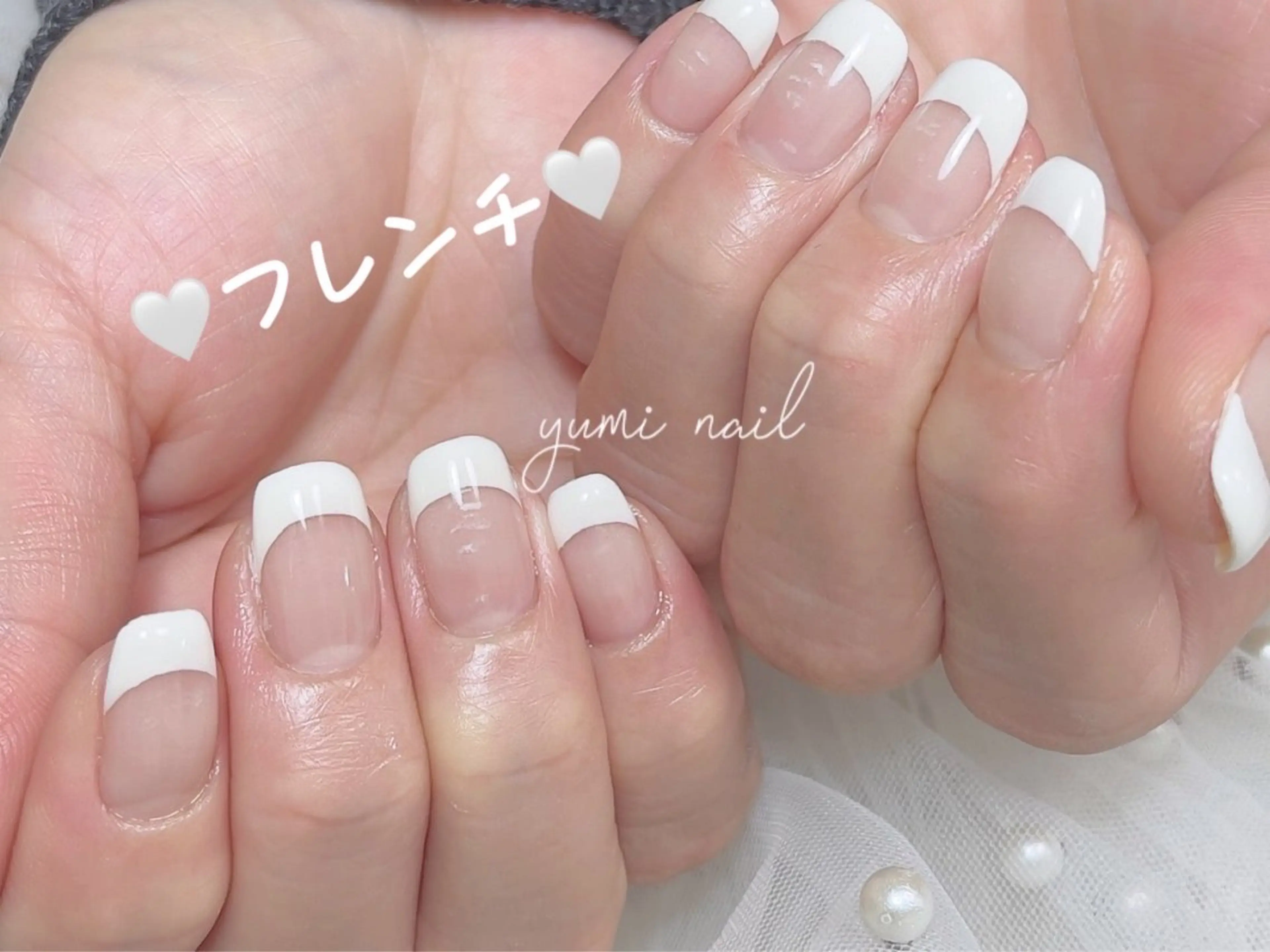 ネイル ハンドネイル 𝐲𝐮𝐦𝐢🎀 長さ出しデザイン専門のネイルデザイン