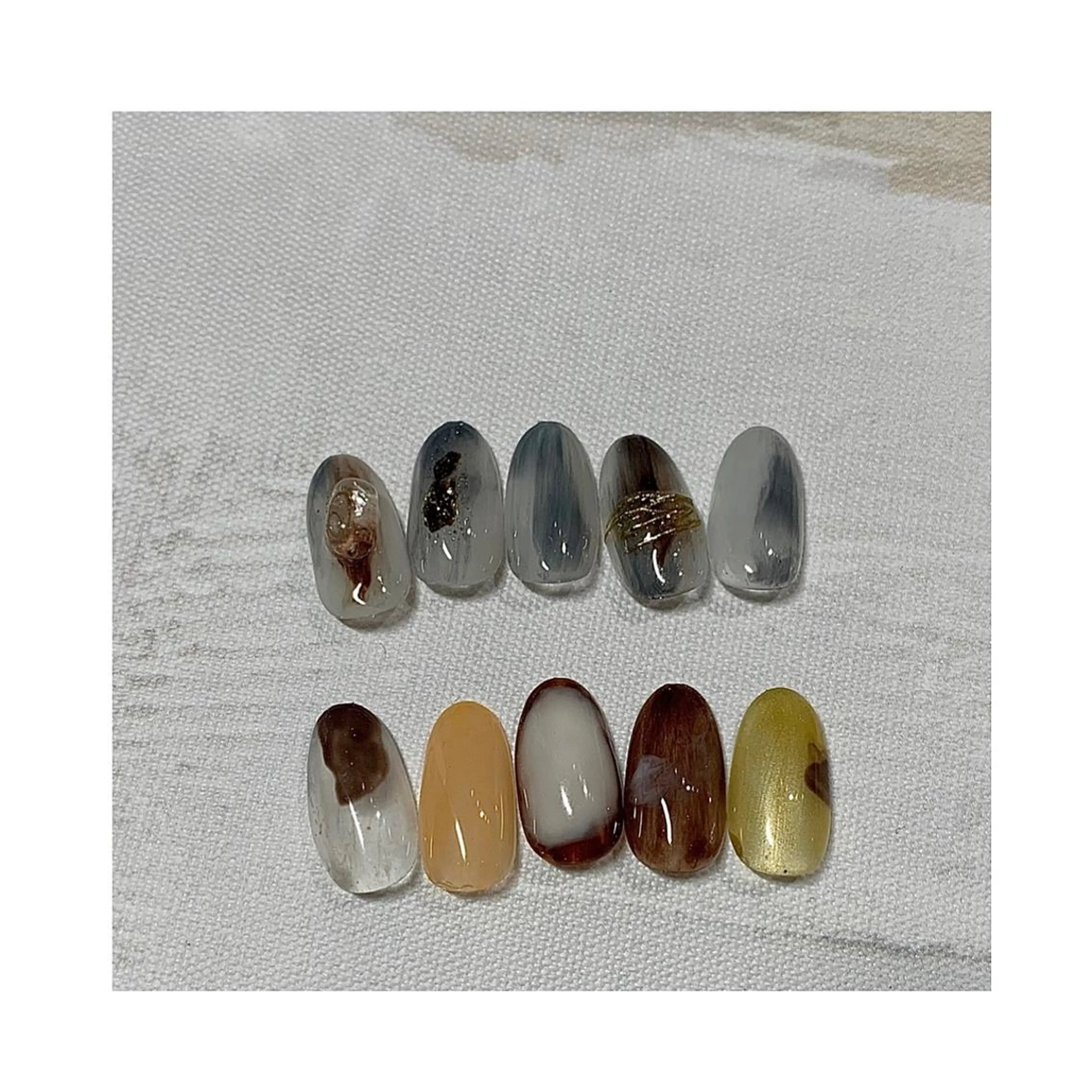 ネイル ニュアンスネイル シンプルネイル バレンタイン ハンドネイル ハンドケア lyly.nail所属・lylynail YUUKAのネイルデザイン