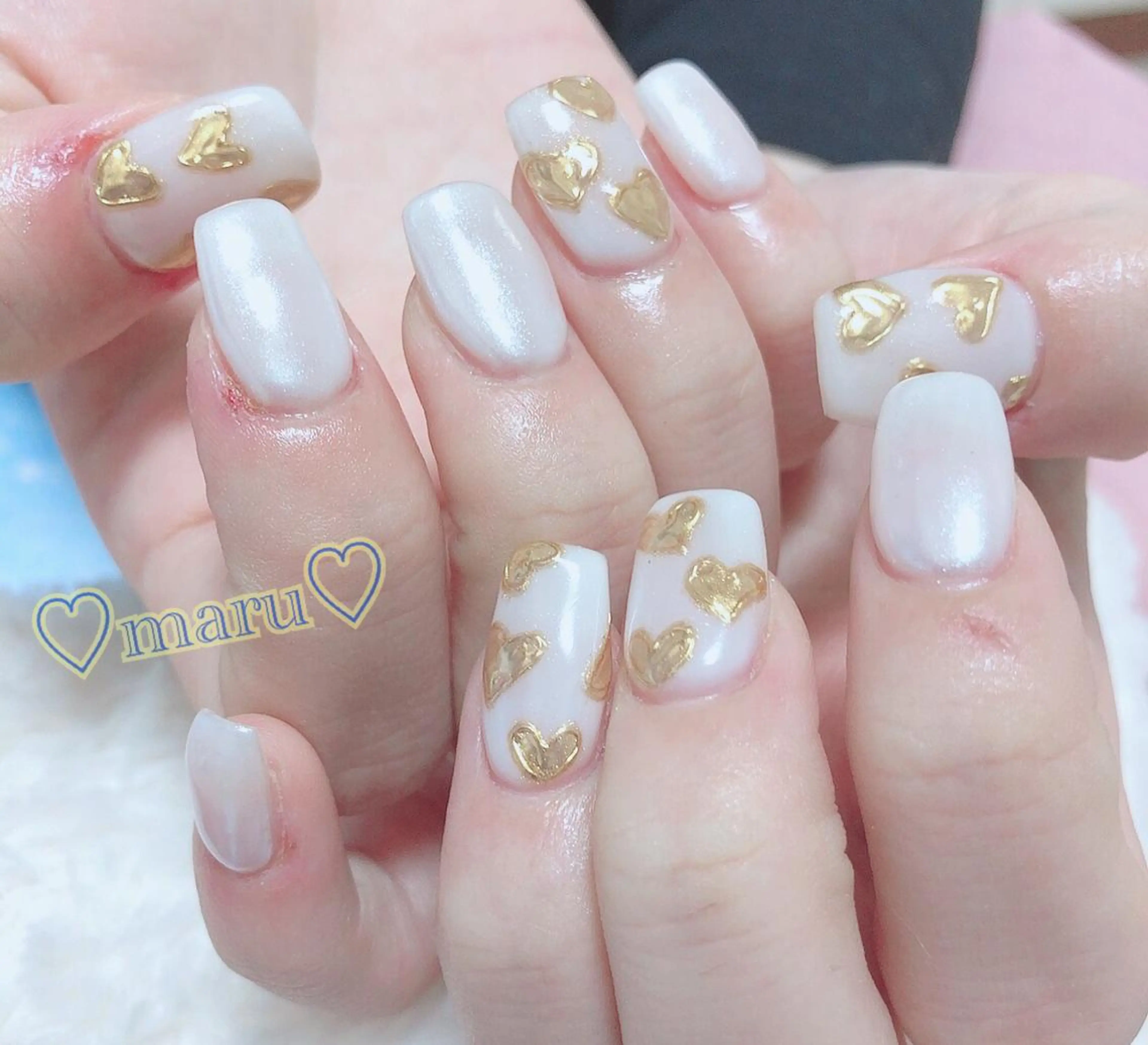 ネイル ハンドネイル フットネイル まるみ ♡のネイルデザイン