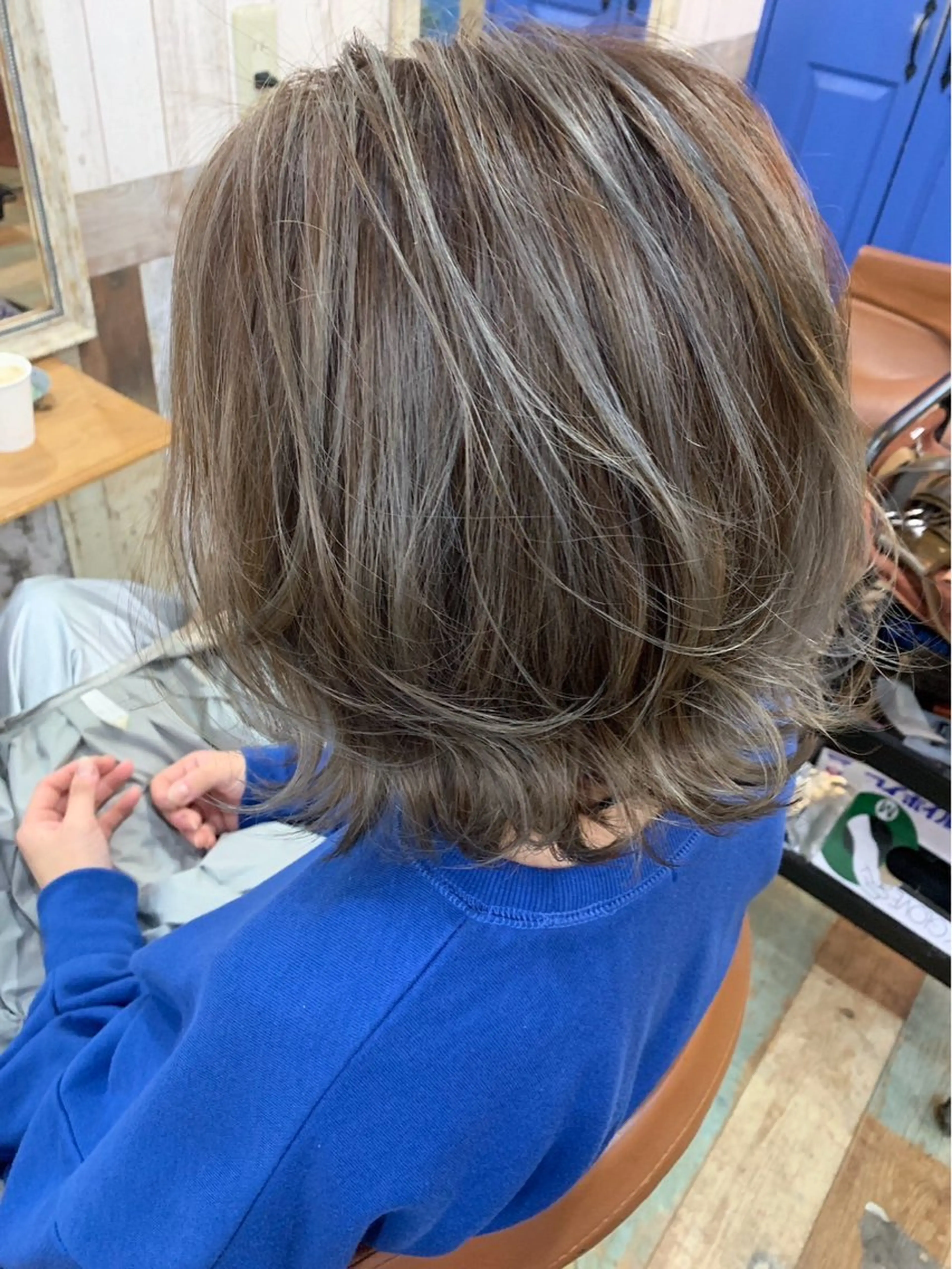 ミディアム カラー Hair's RooMのヘアスタイル