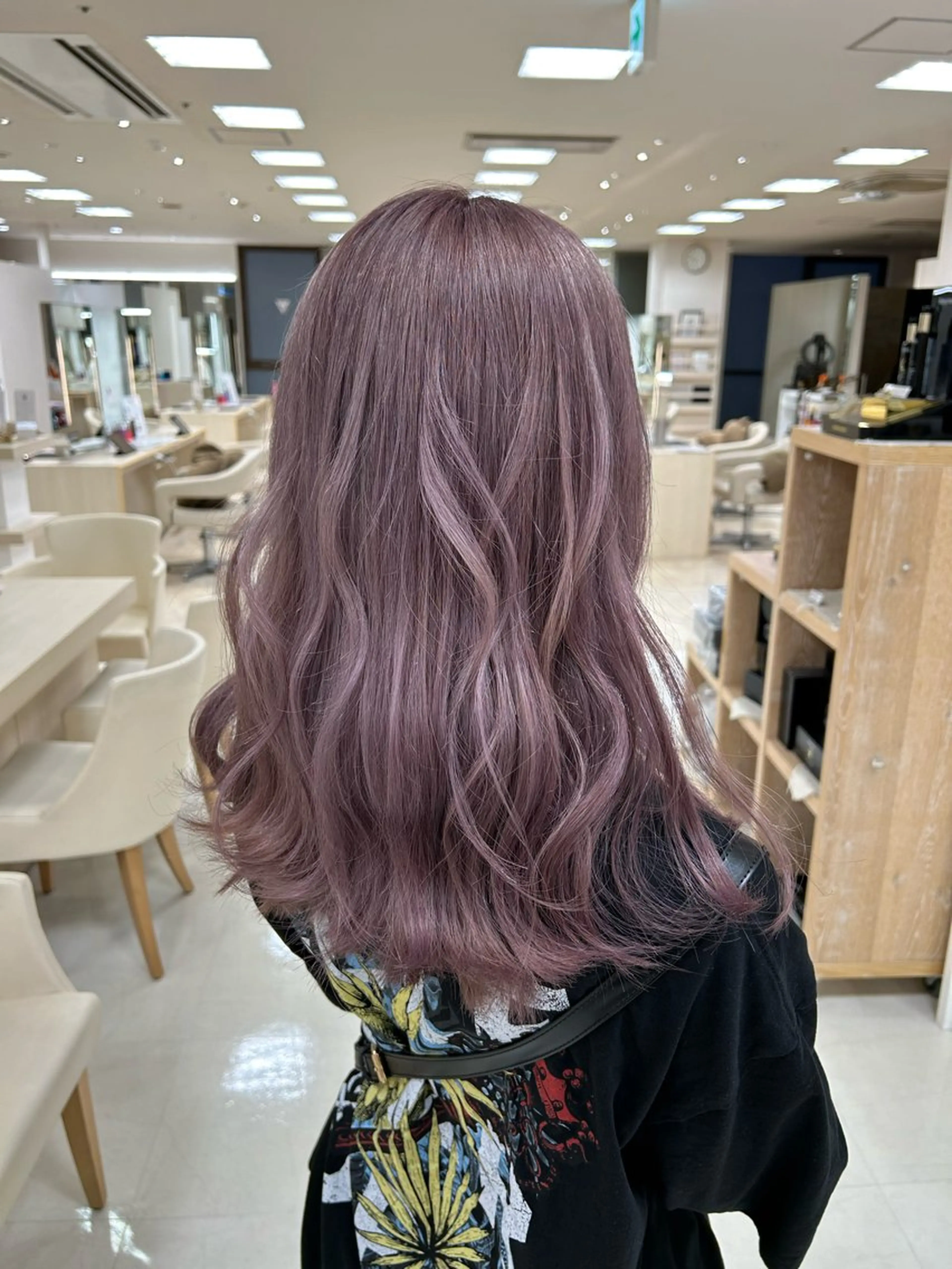 カラー ヘアカラー トリートメント ヘアセット kenje luscaのヘアスタイル