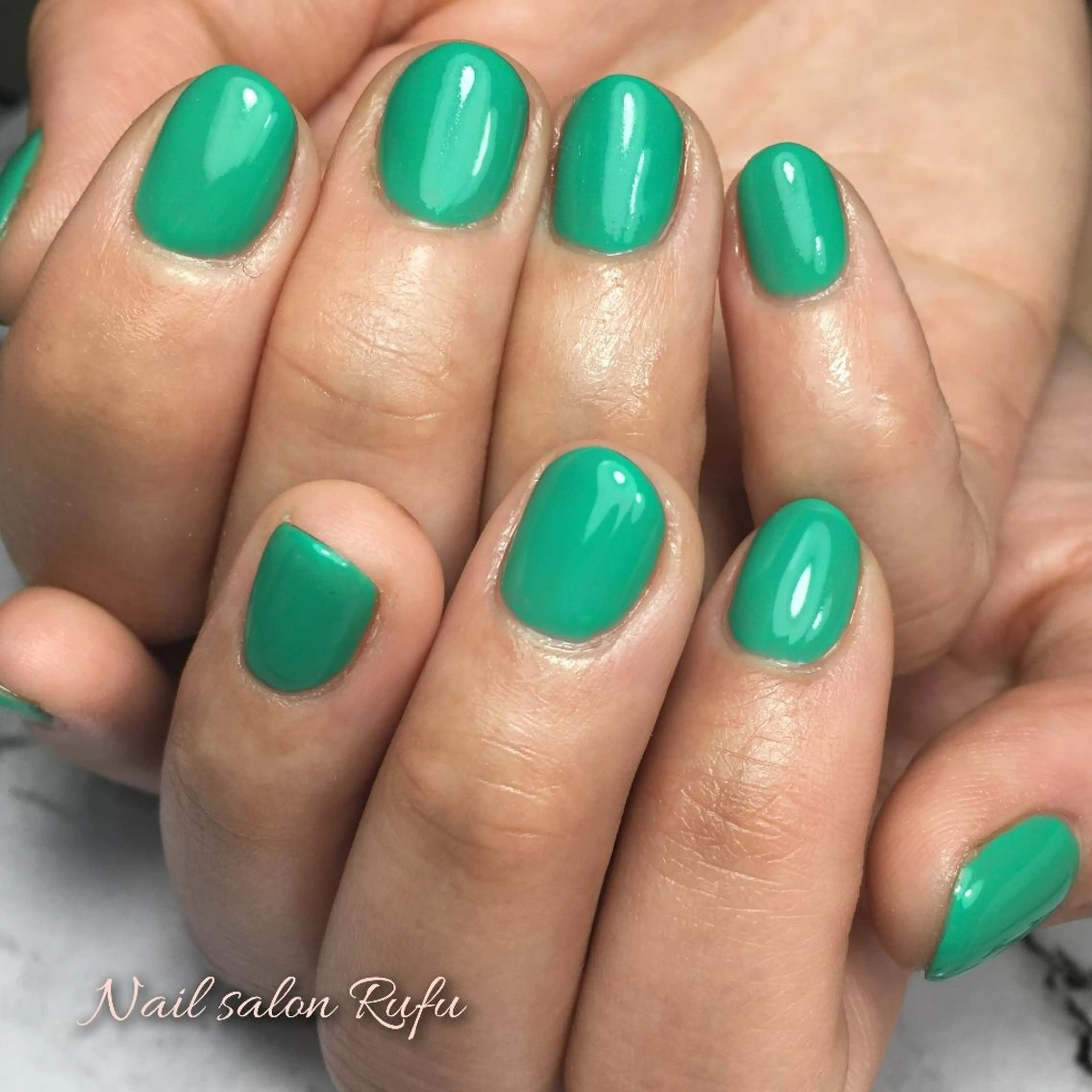ネイル ワンカラーネイル Nail salon　Rufu所属・Nail Salon  Rufu【ルフ】のネイルデザイン