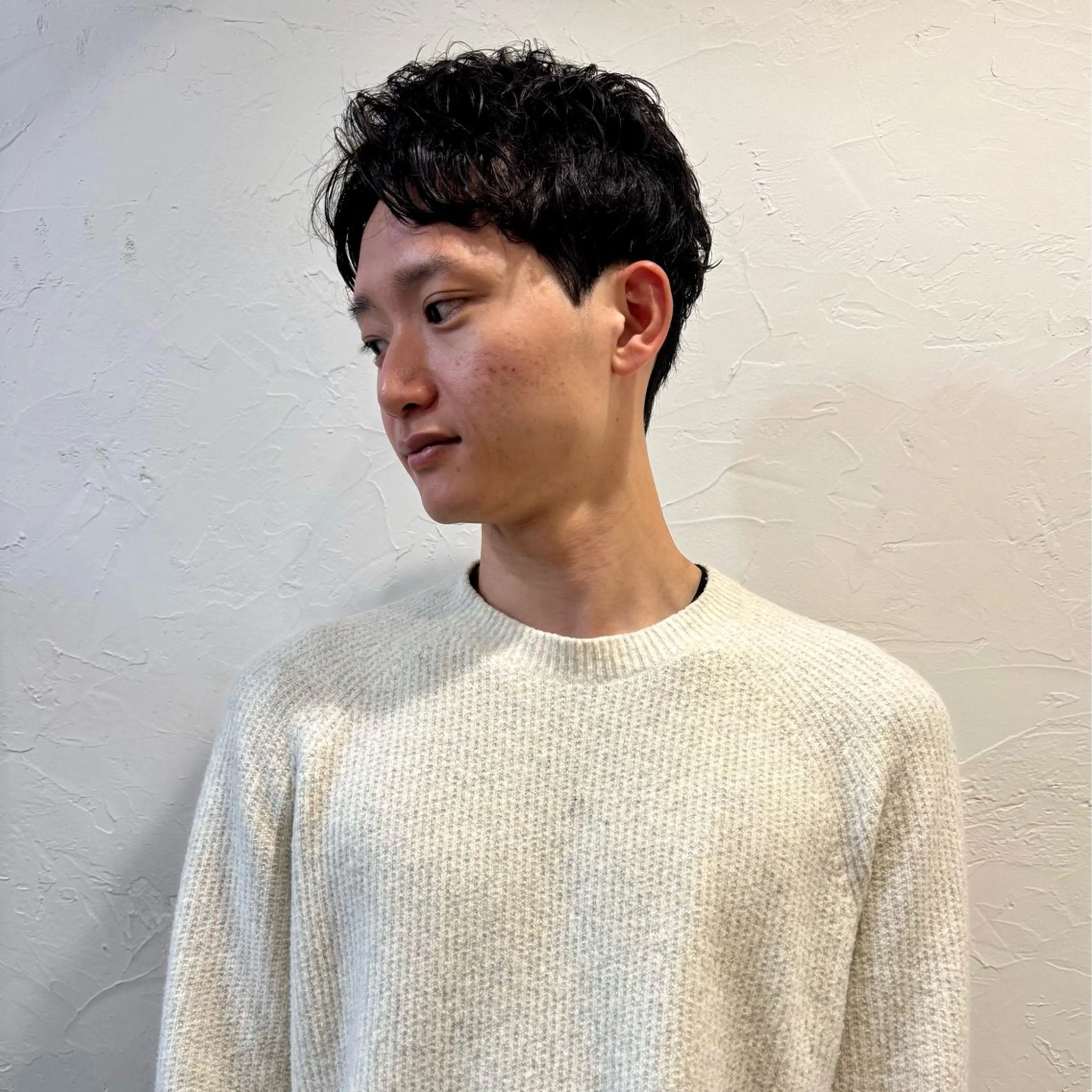 ショート メンズ アップバング メンズ就活ヘア メンズパーマ メンズショート スパイキーショート カット ヘアセット 【池袋/スパイキー ショート】ⓝⓘⓜⓤのヘアスタイル