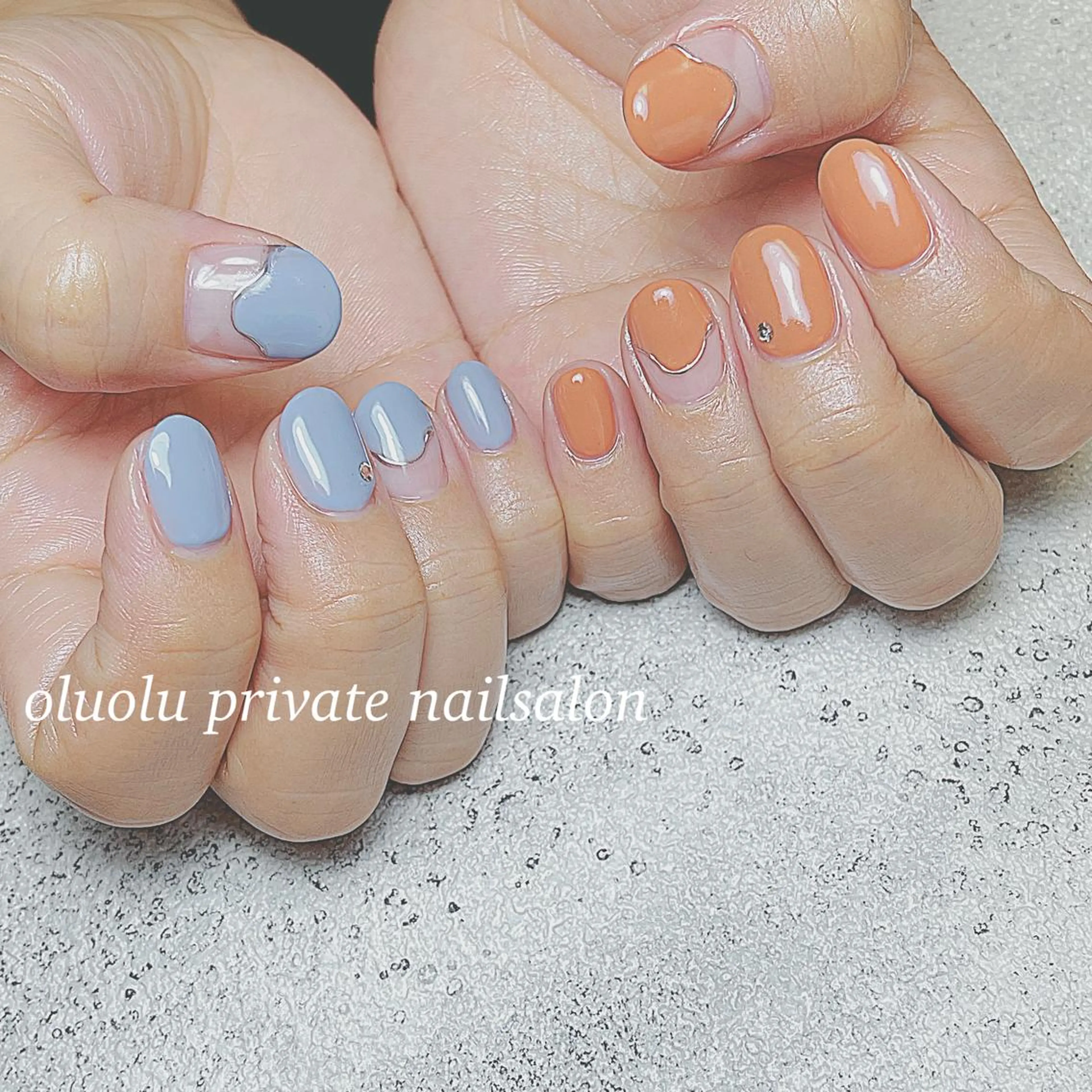 ネイル アートネイル フットネイル フレンチネイル ジェルネイル ミラーネイル ハンドネイル 大村 紬華のネイルデザイン