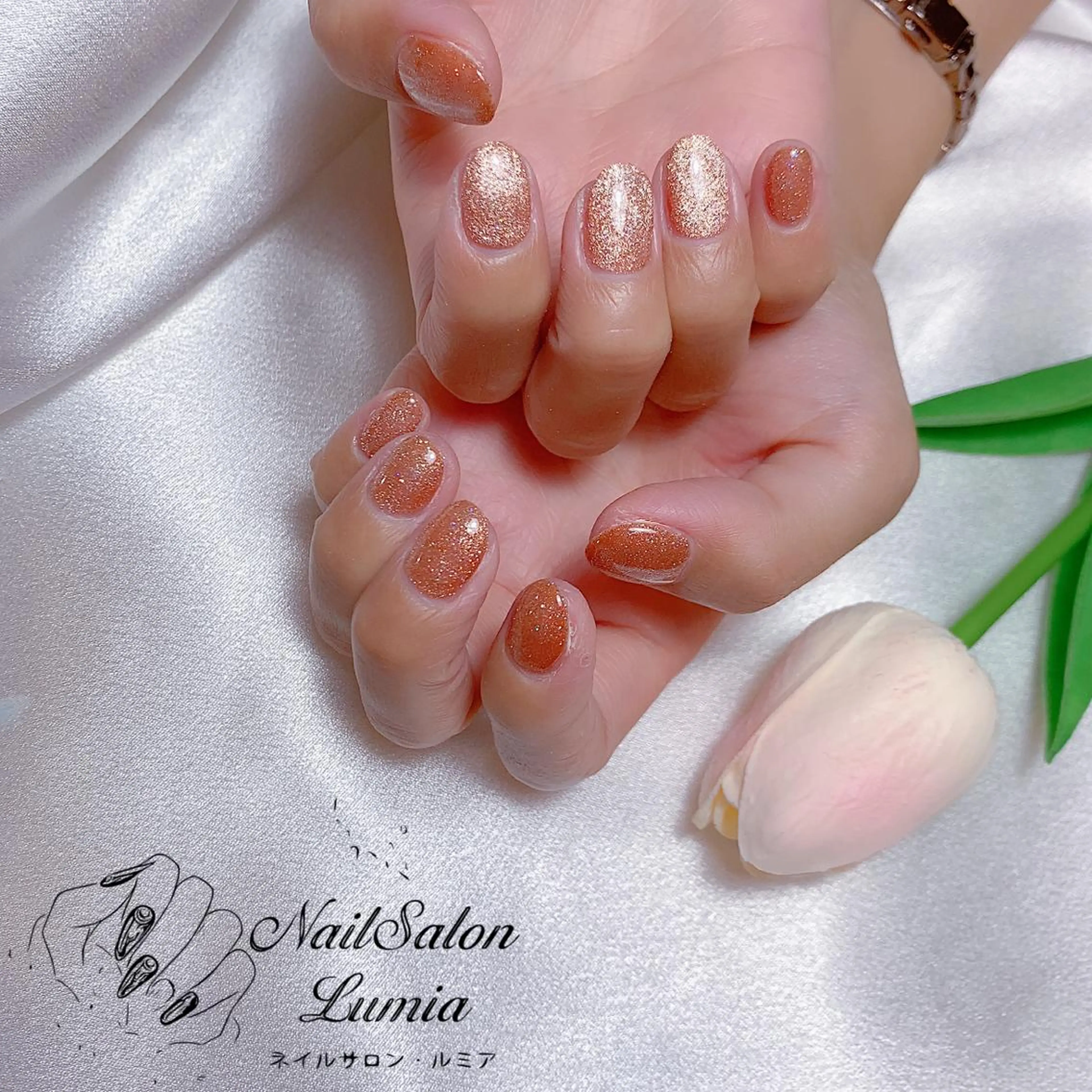 ネイル ハンドネイル ネイルサロン ルミア Lumia 店長のネイルデザイン