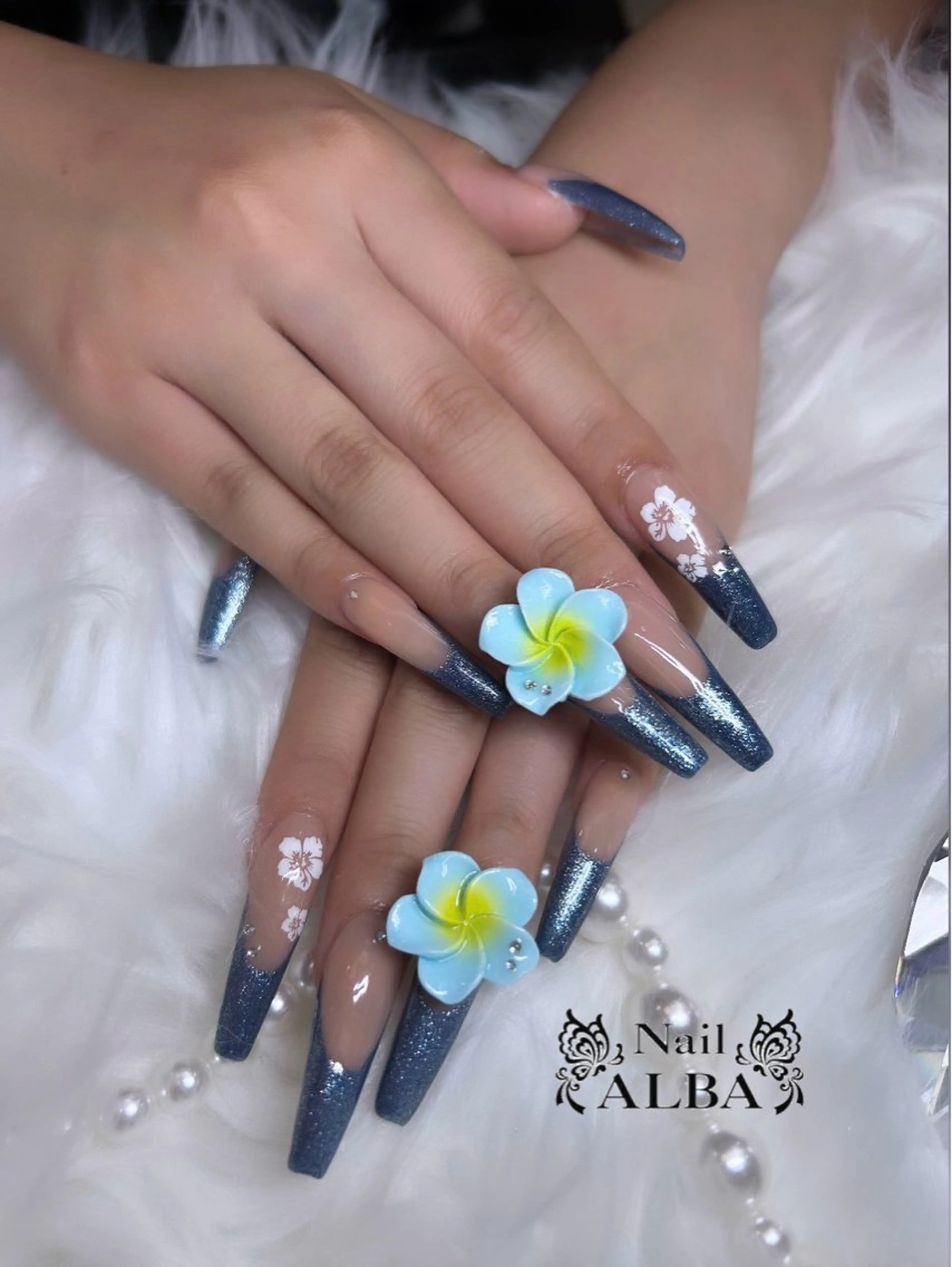 ［期間限定］オフあり➕10本フレンチネイル〔スカルプ💎〕の写真