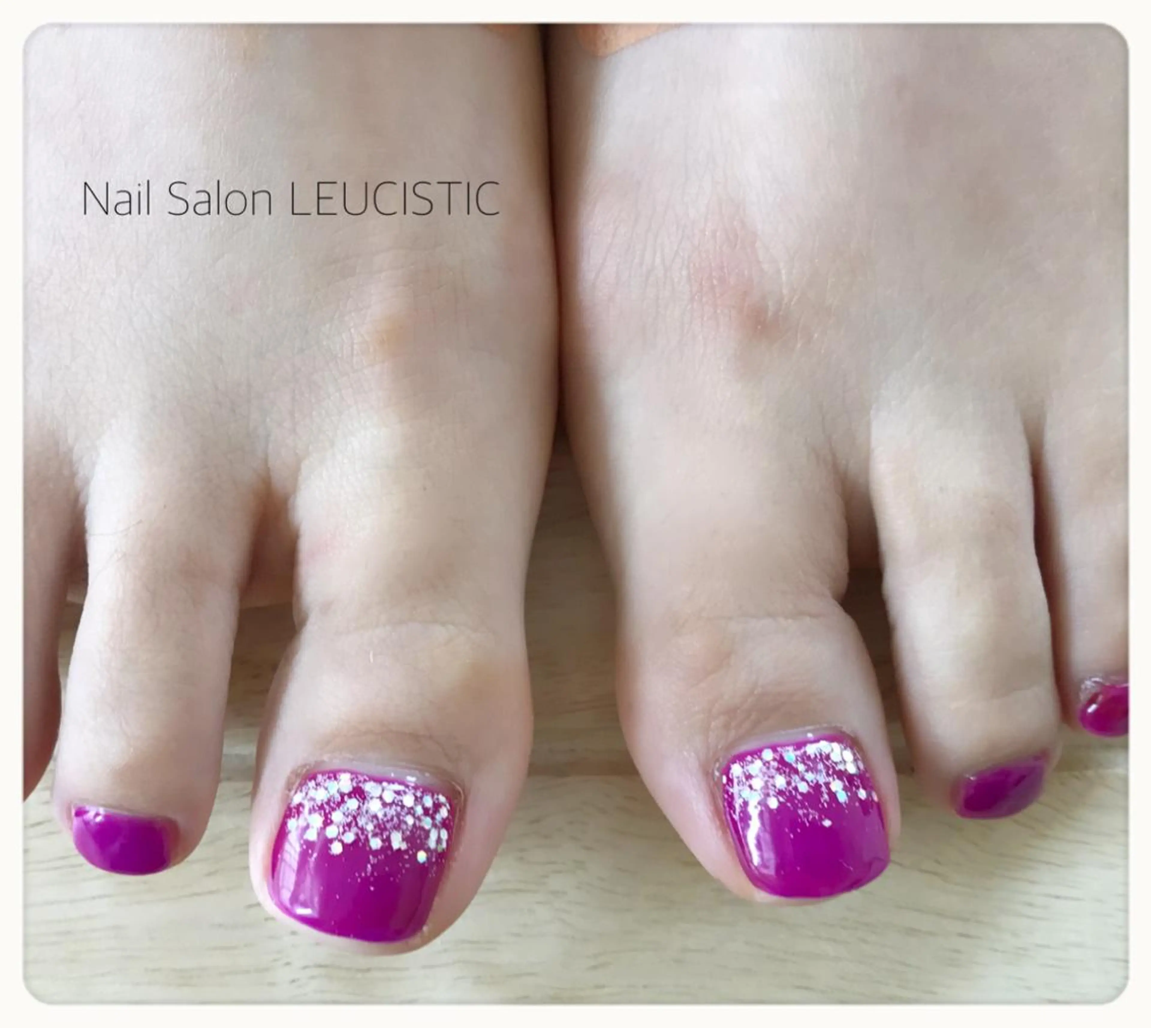 ネイル フットネイル ラメ(グリッター) 美時雨・bishigure所属・美時雨 bishigureのエステ・リラクイメージ