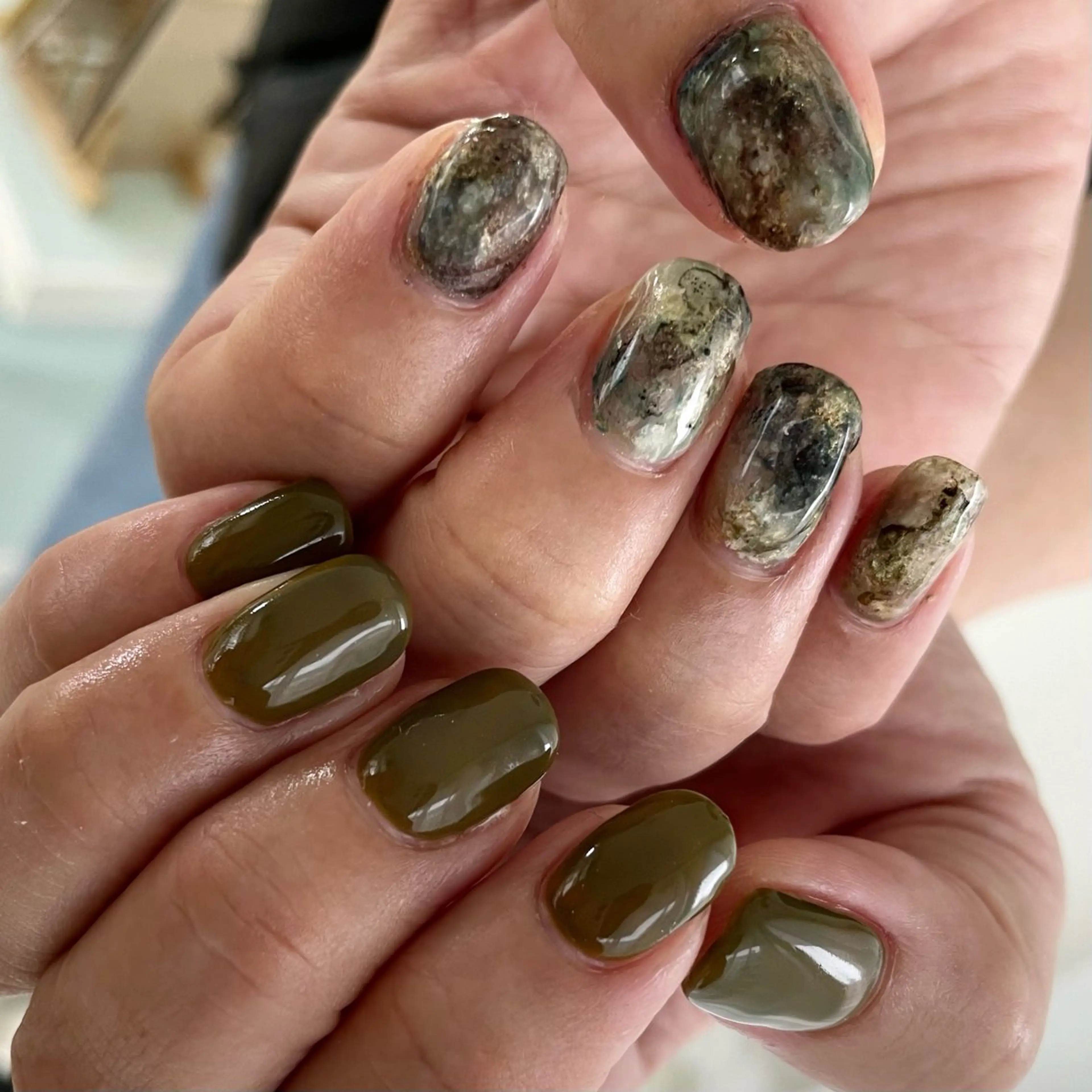 ネイル ハンドネイル rig nail草加店所属・松本 紋世のネイルデザイン