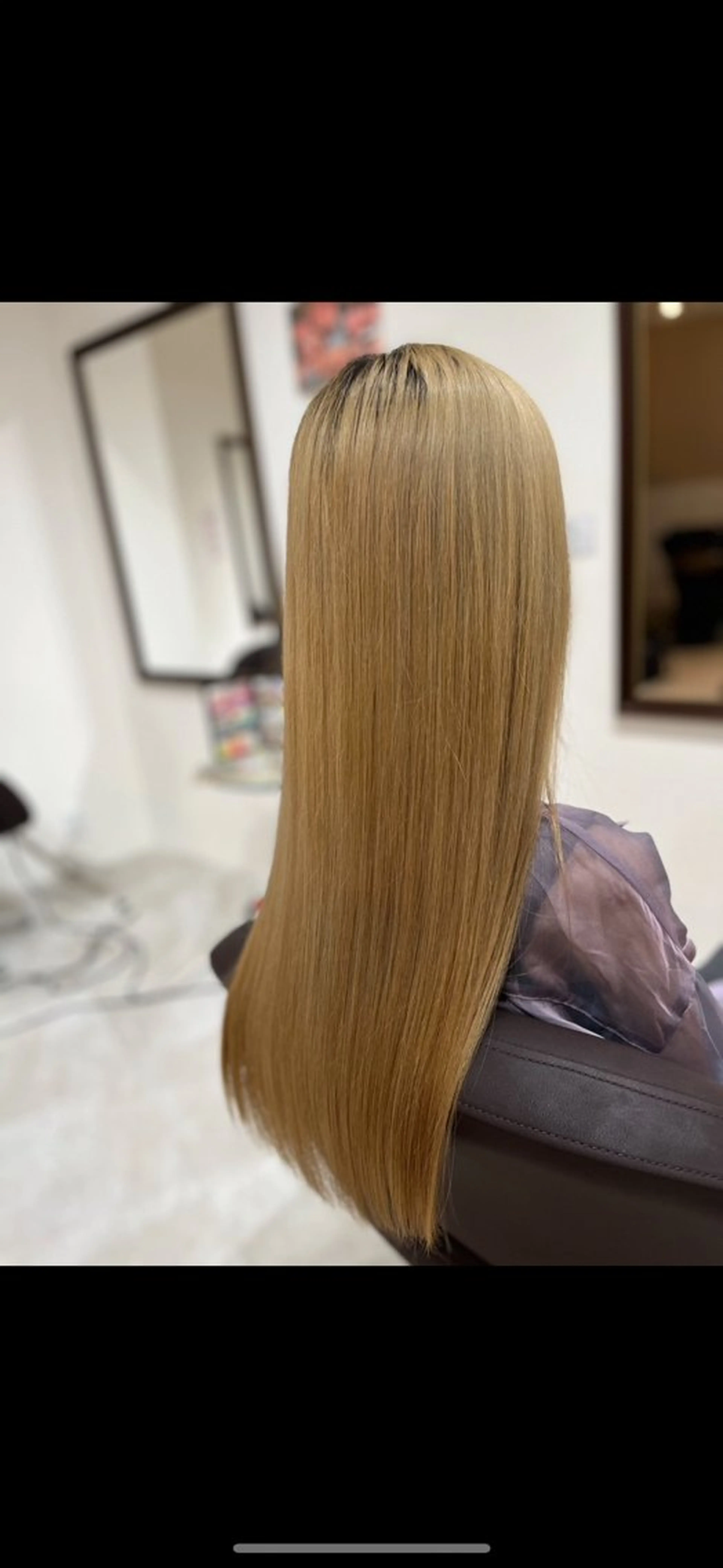 カット＋酸性ストレートの写真