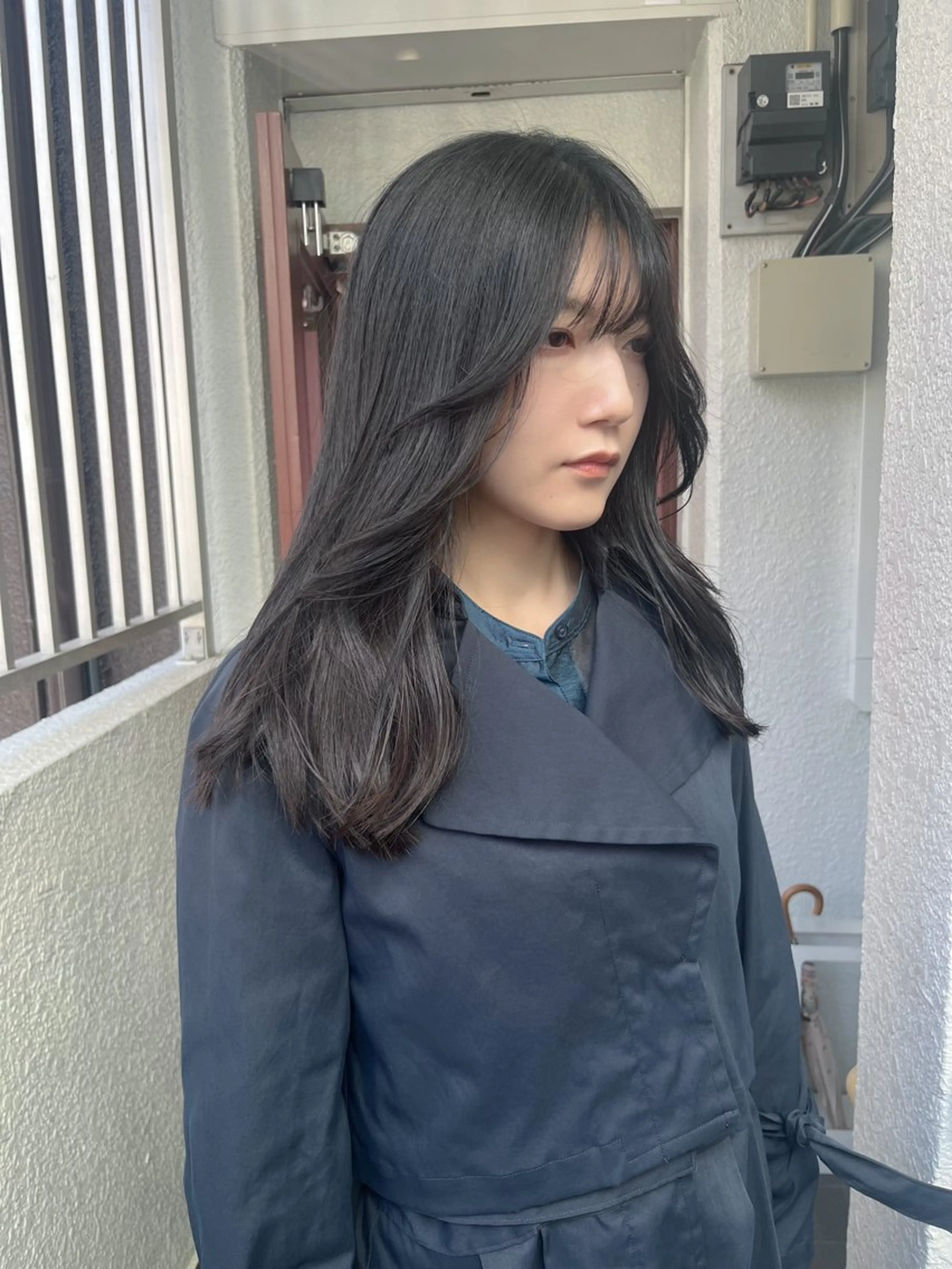 ロング カット 似合わせレイヤー🍏 ★パーマ/ののかのヘアスタイル