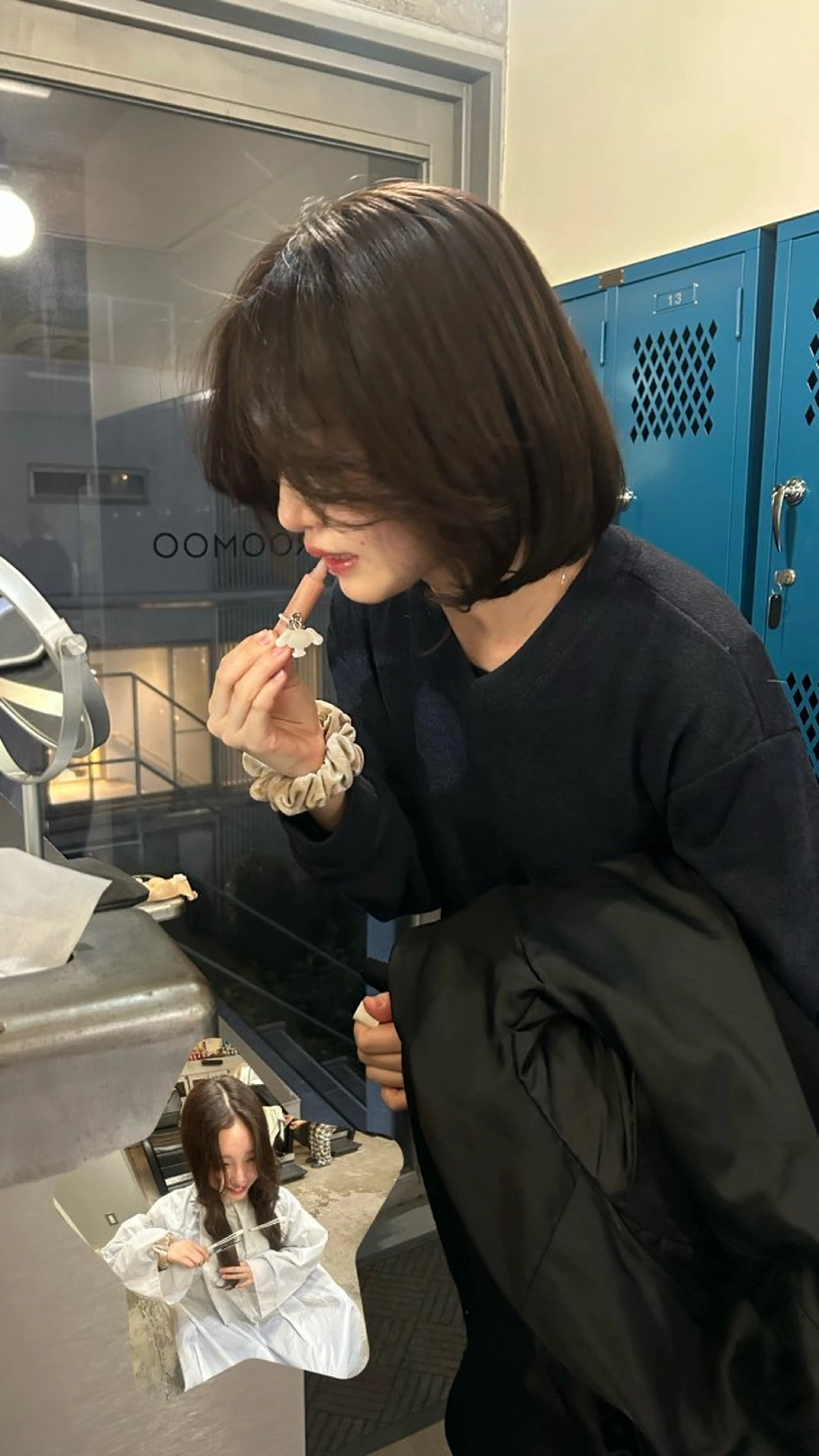 ショート カラー 韓国ボブ/レイヤー カット/ EMIRIのヘアスタイル