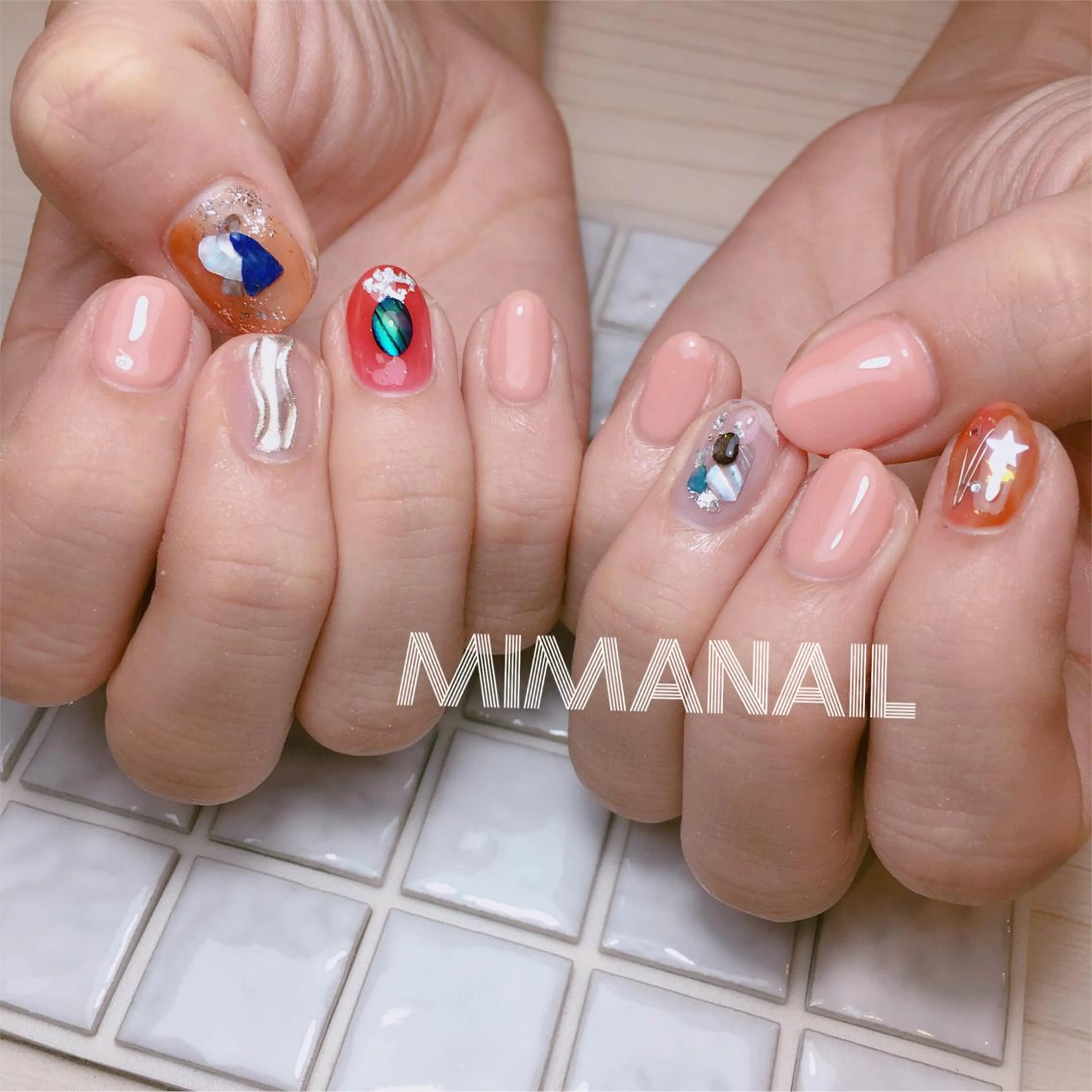 ネイル mima nailのネイルデザイン
