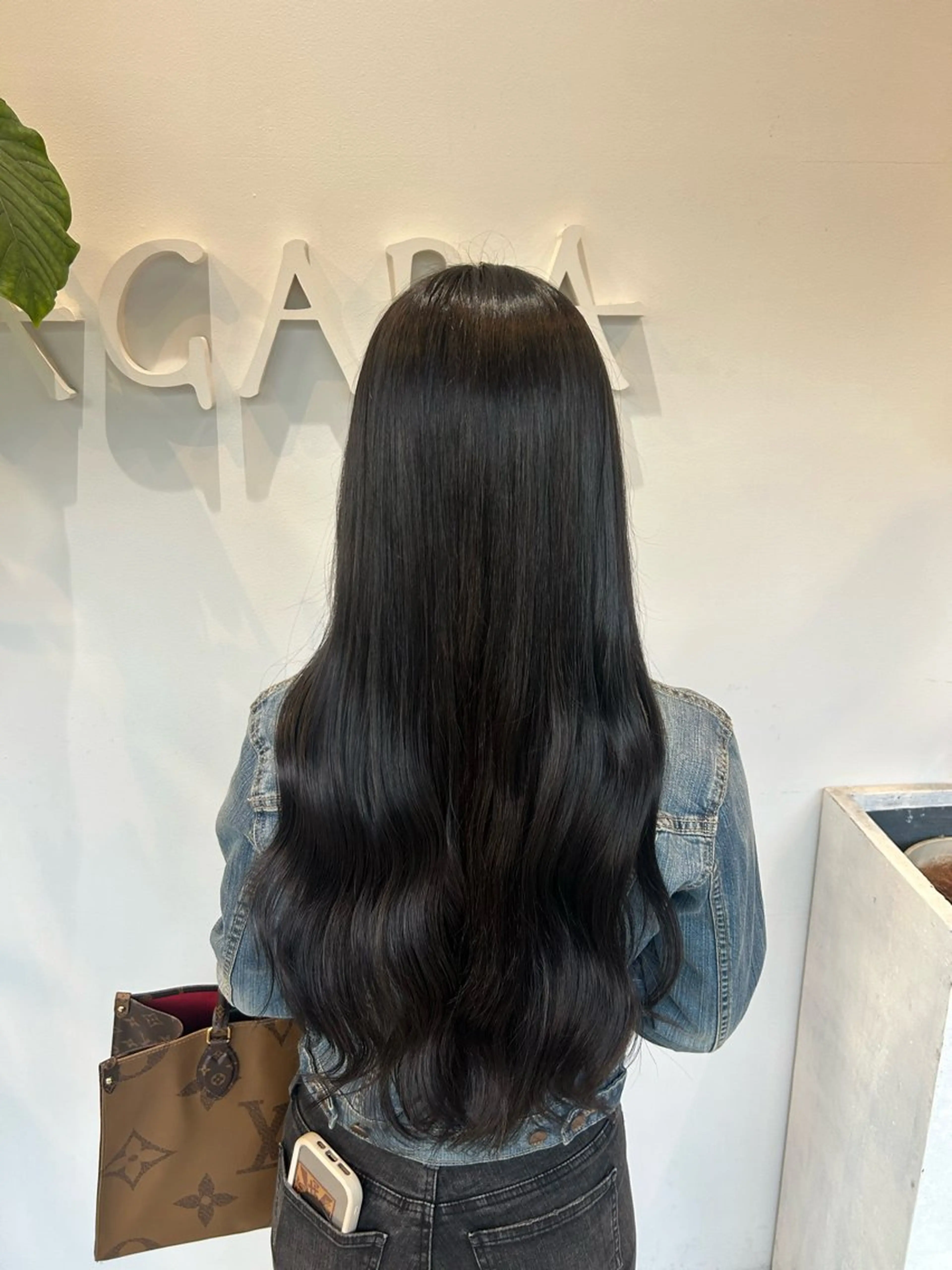 ロング アッシュ トリートメント ツヤ感カラー /mei✨️のヘアスタイル