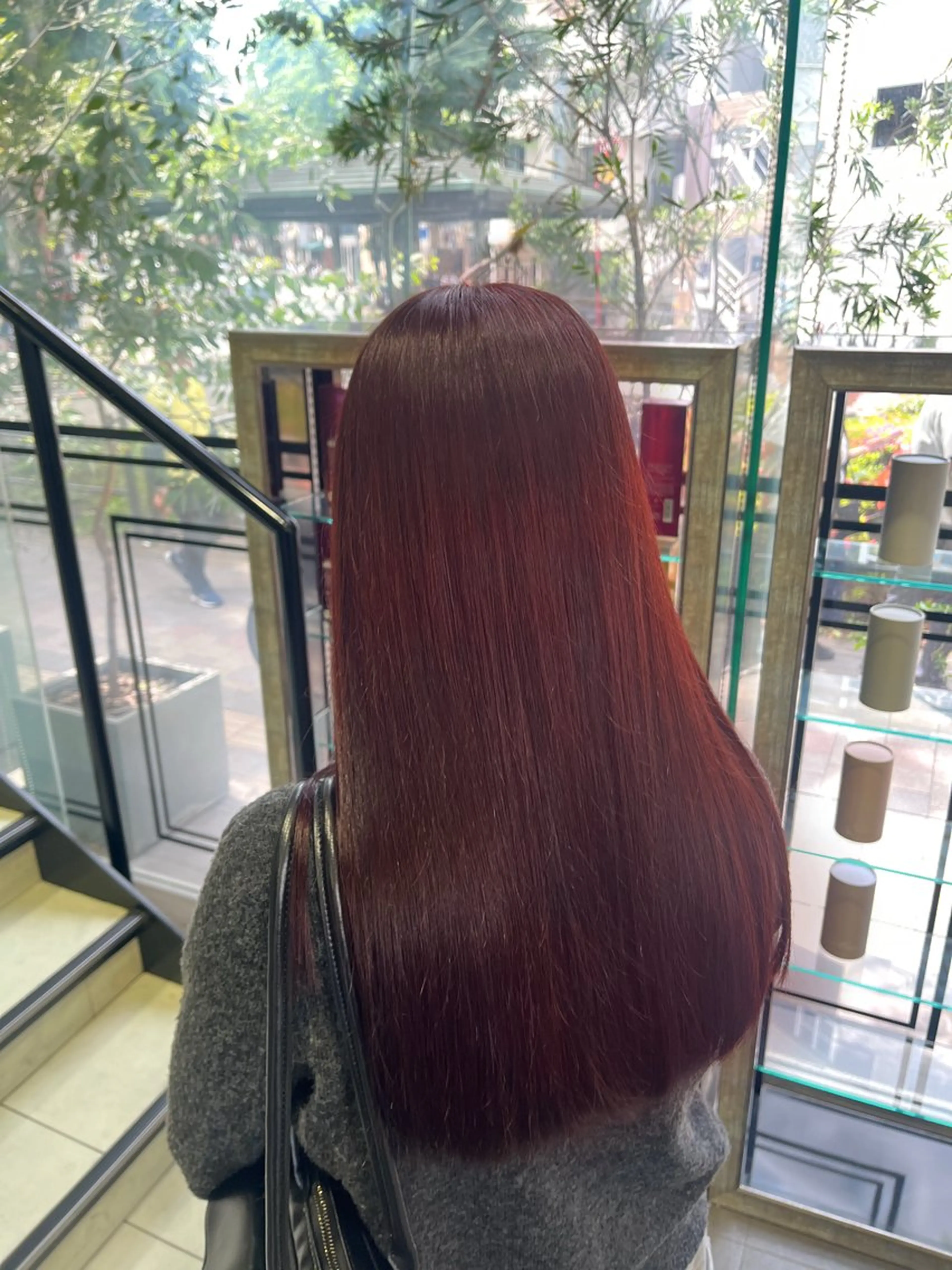 ロング カラー ヘアカラー waka❤️✨ レイヤーボブ/ネイルのヘアスタイル