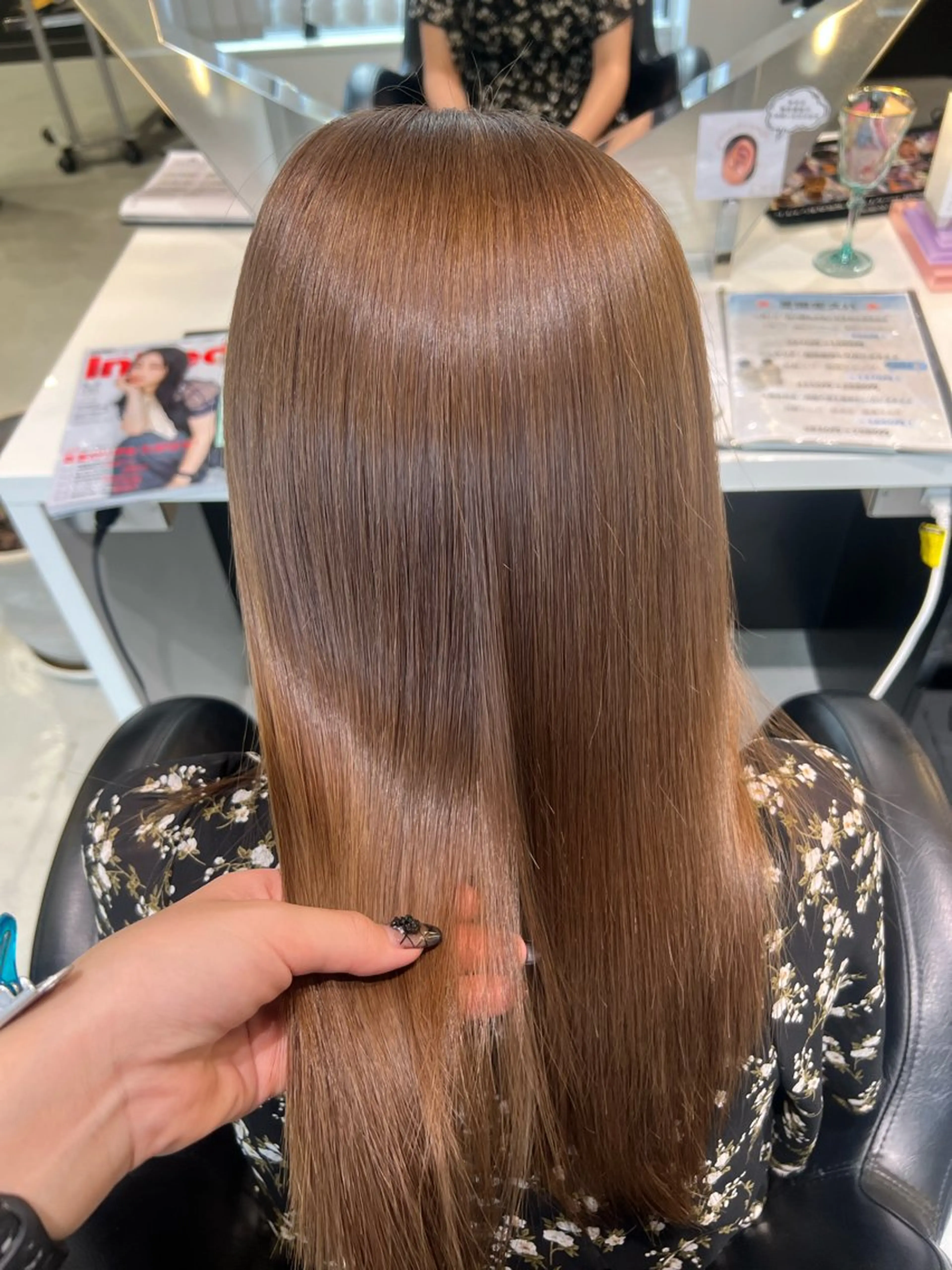 カラー 艶カラー/マツエク /似合わせ🤍ななえのヘアスタイル