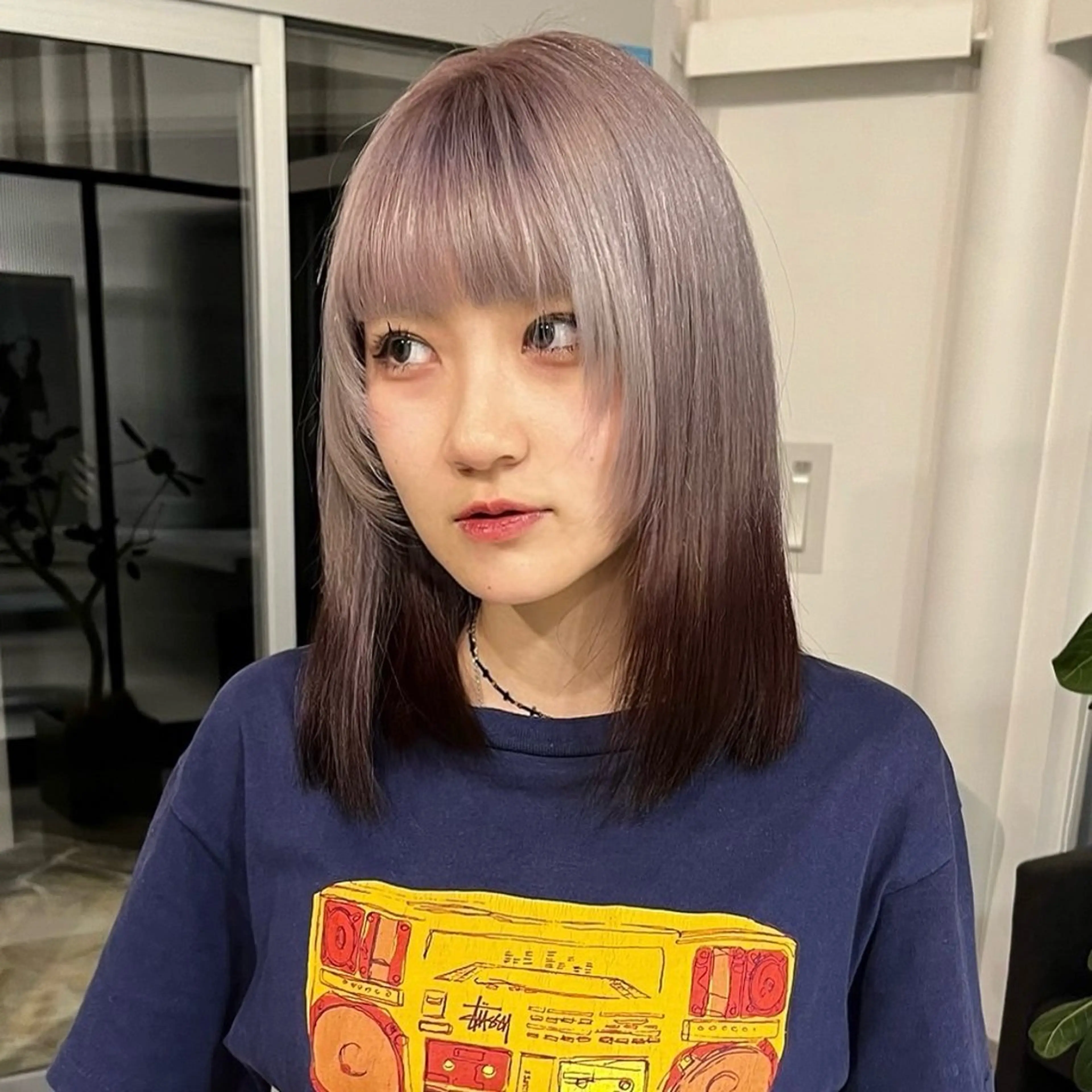 カット＋ブリーチデザインカラー🎀の写真