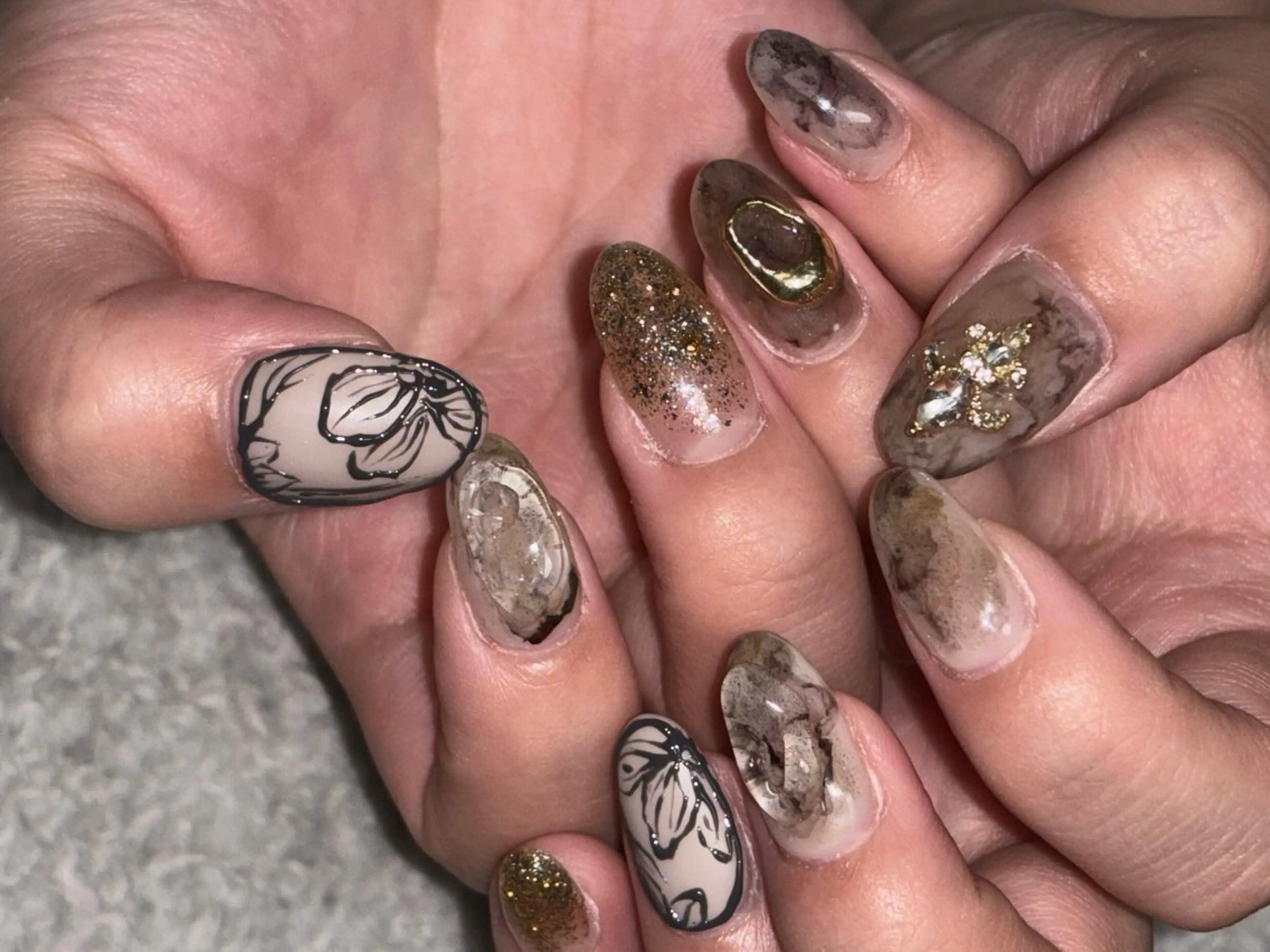 ネイル NICO nail中野所属・辻 果楠のネイルデザイン