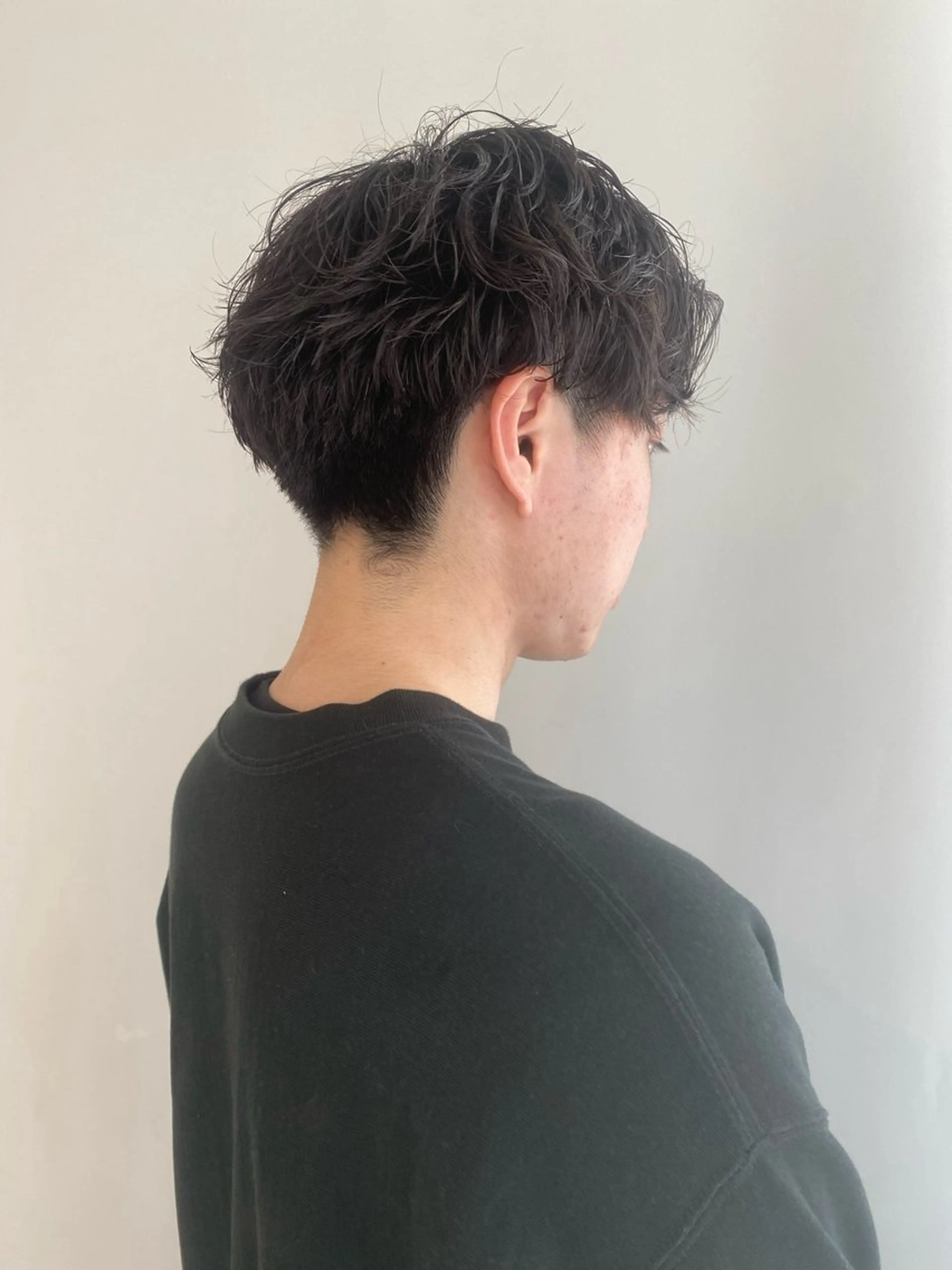 パーマ メンズ カット パーマ 谷川あかり /ナチュラルパーマのヘアスタイル