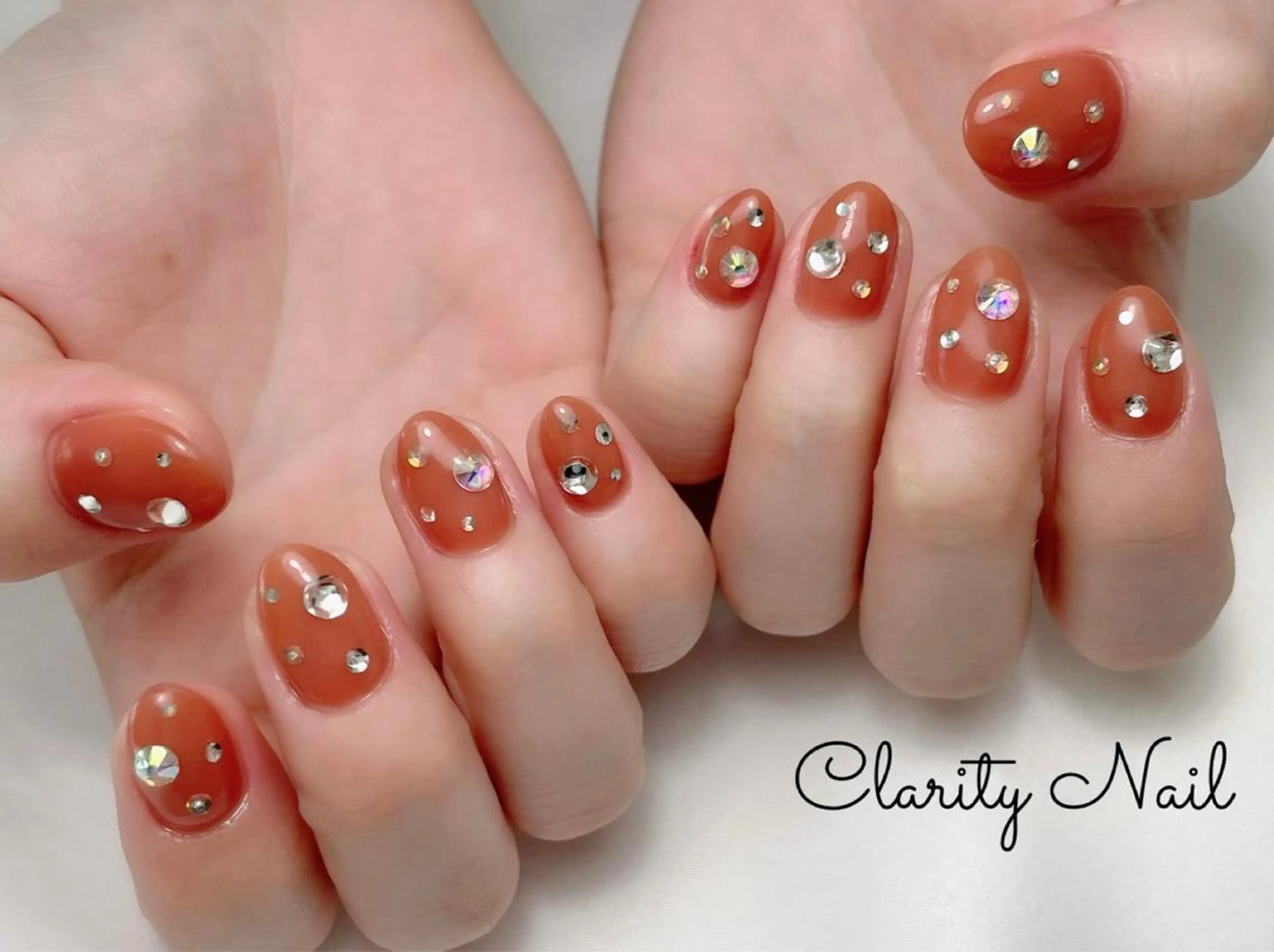 ネイル アートネイル 持ち込み ハンドネイル Clarity Nailのネイルデザイン