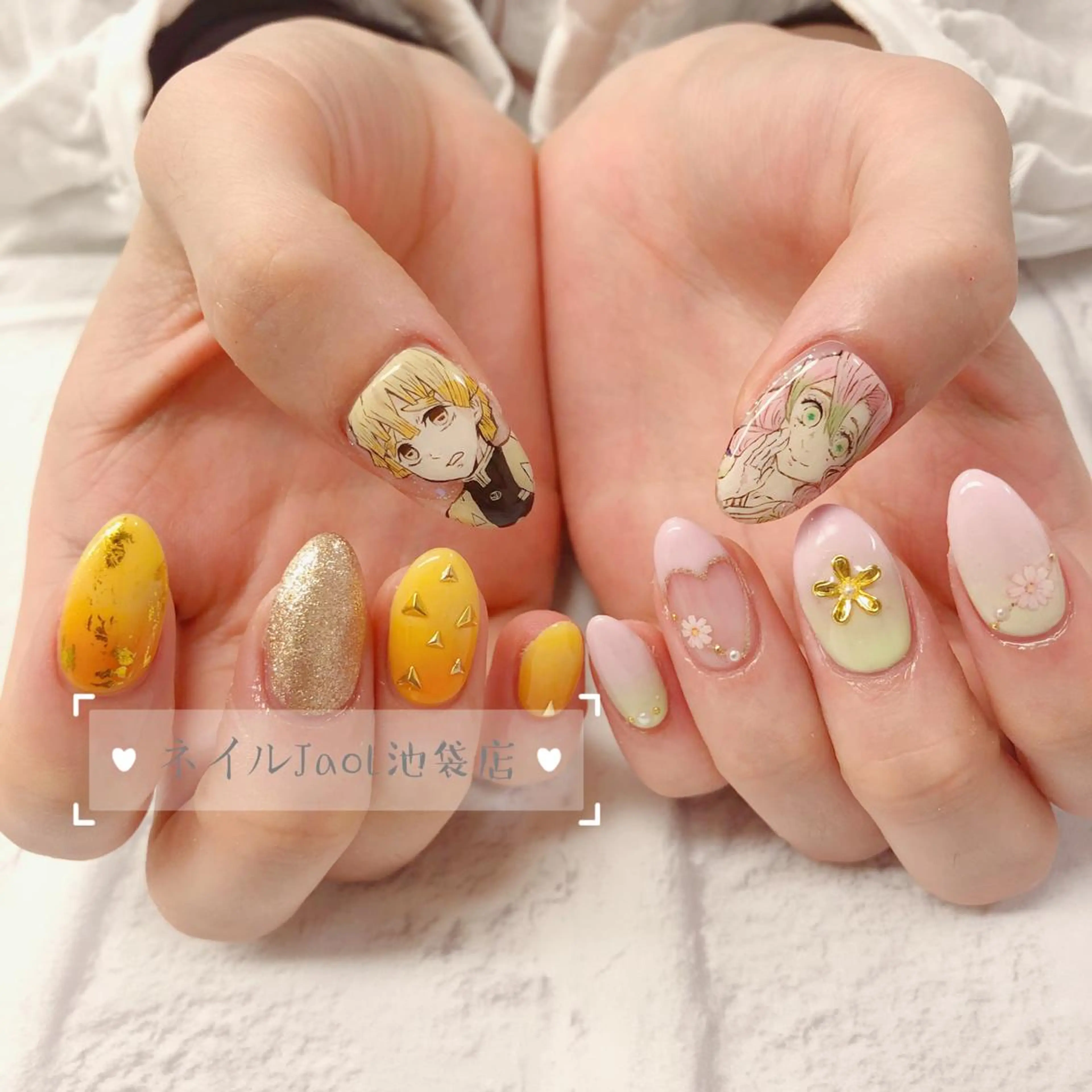 セミロング nail jaol池袋店所属・ネイルJaol 池袋のネイルデザイン