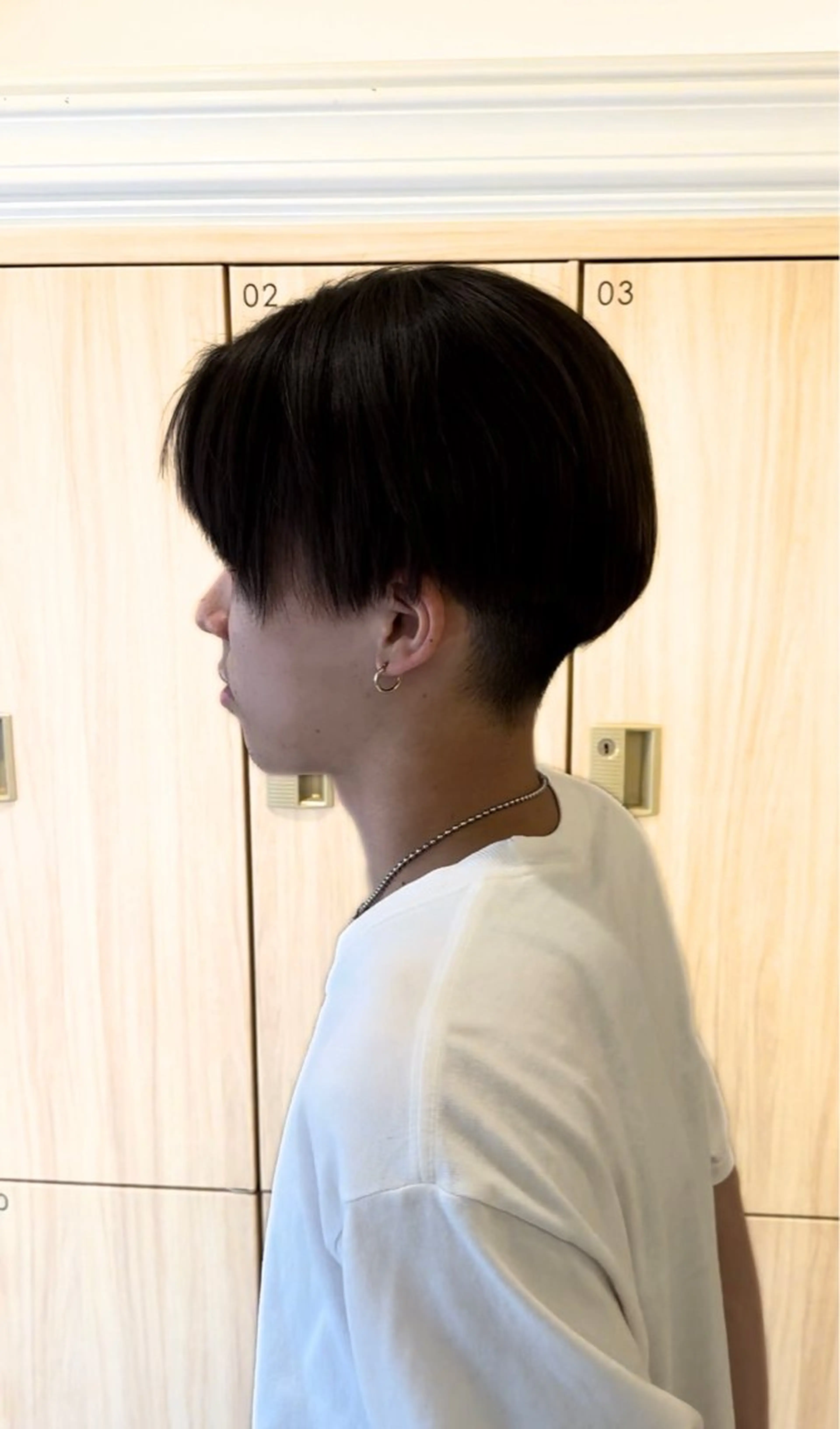 ショート パーマ メンズ 刈り上げ 縮毛矯正 ボブ•ショートカット 草野太一のヘアスタイル