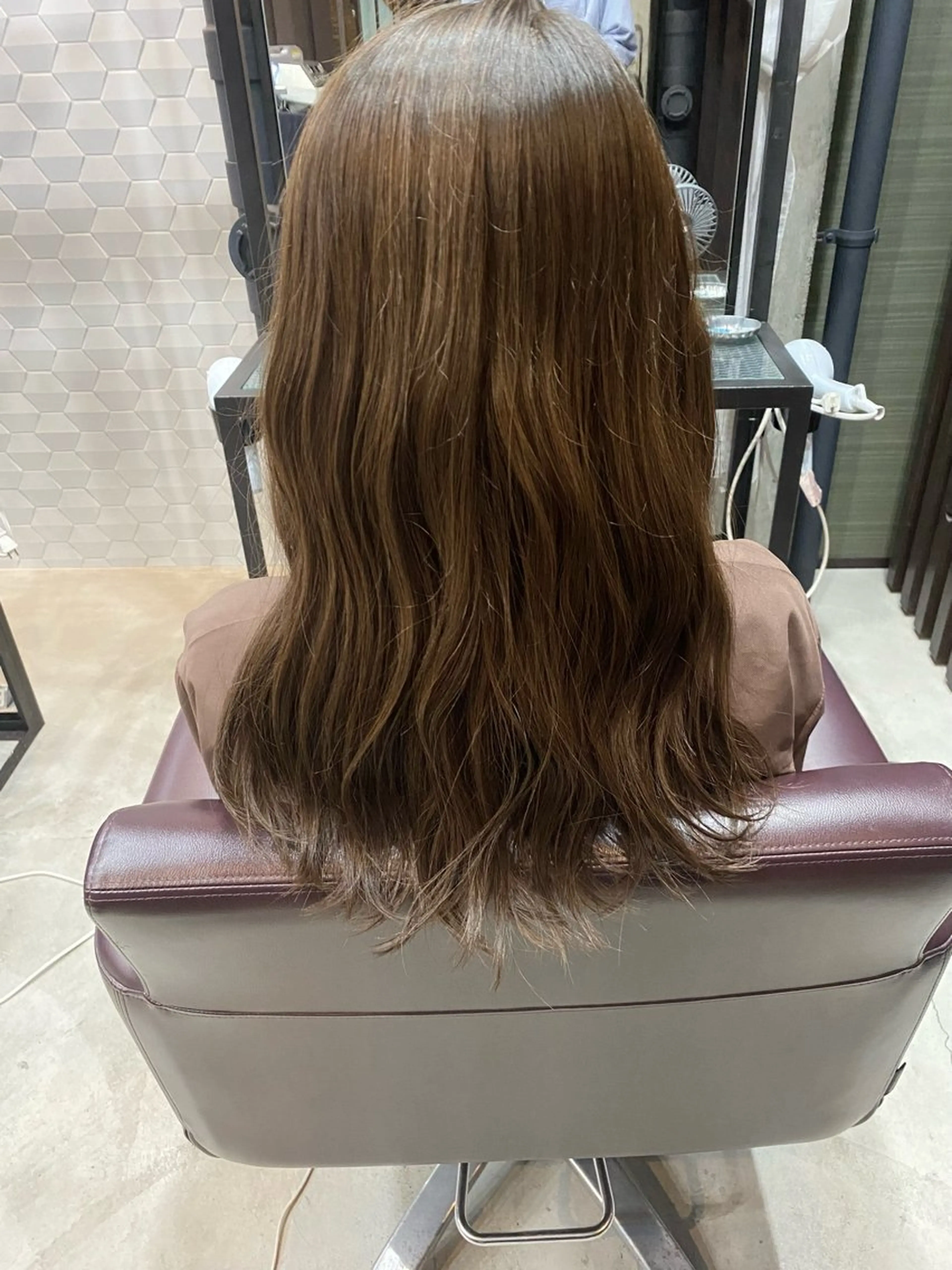 高濃度タンパク質ティアレカラー＋𝐀𝐮𝐣𝐮𝐚トリートメントの写真