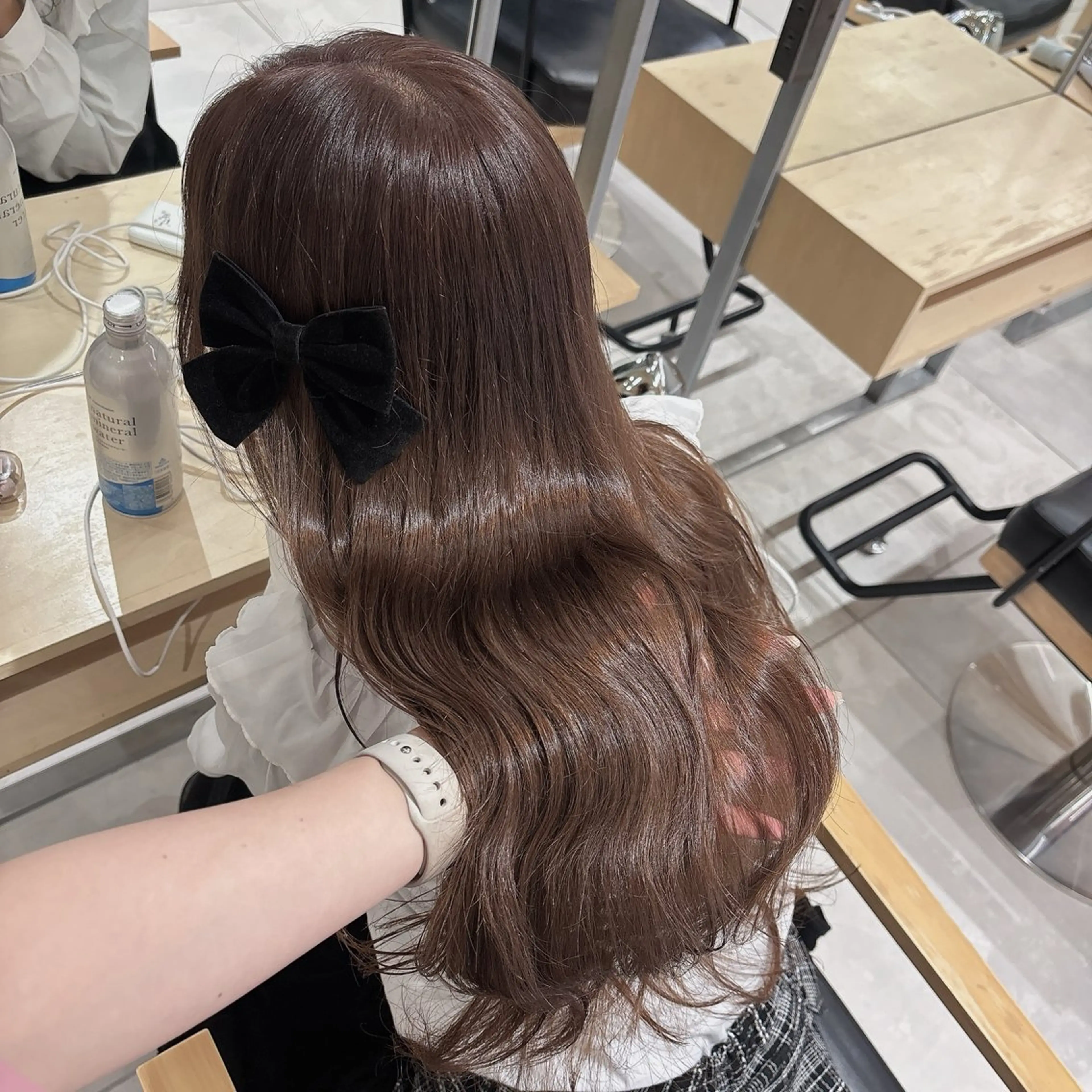 ロング ヘアカラー ゆるふわ透明感カラー 🎀ほの/表参道のヘアスタイル