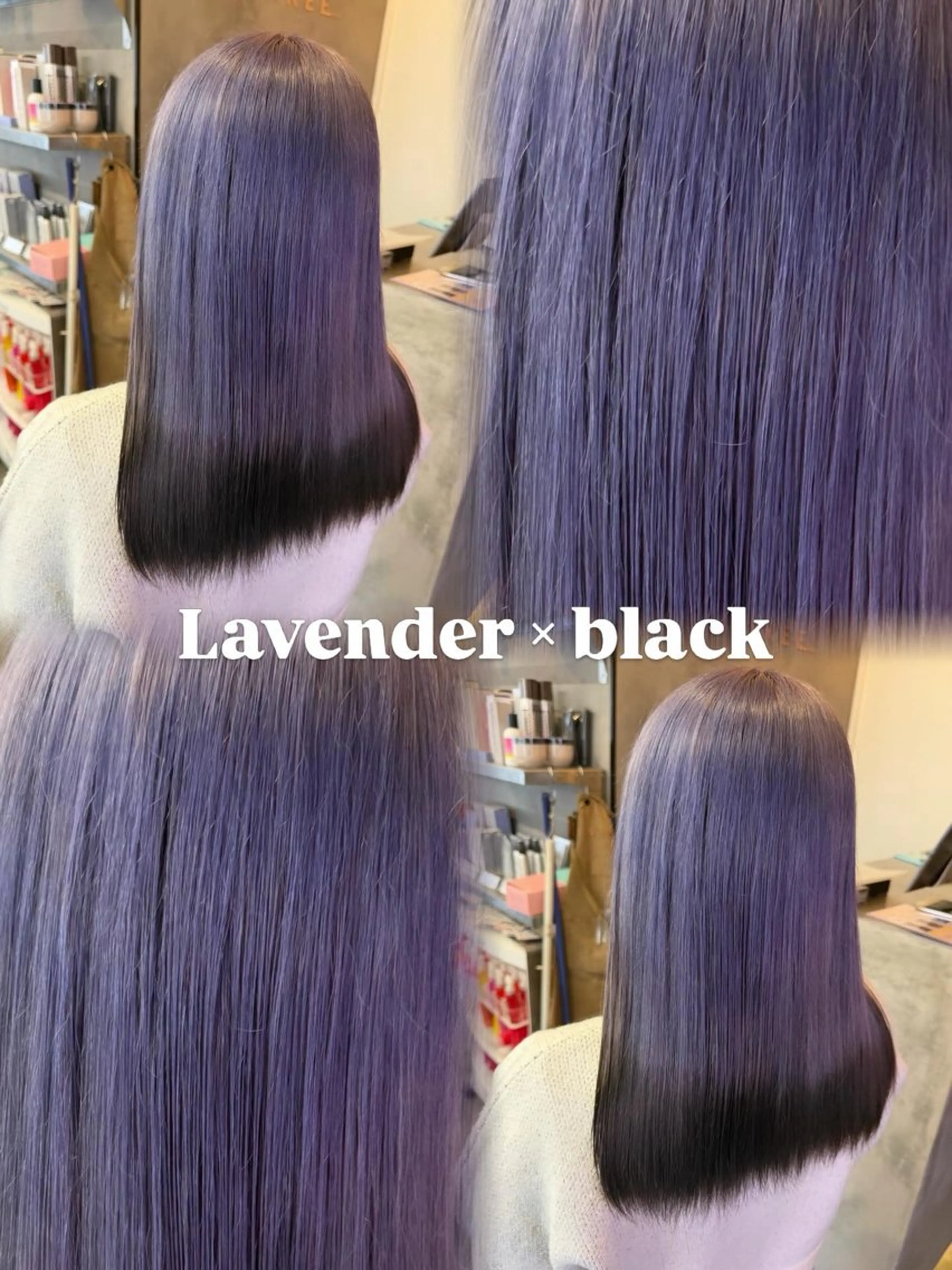 ミディアム ななみ/博多/ ブリーチ/髪質改善のヘアスタイル