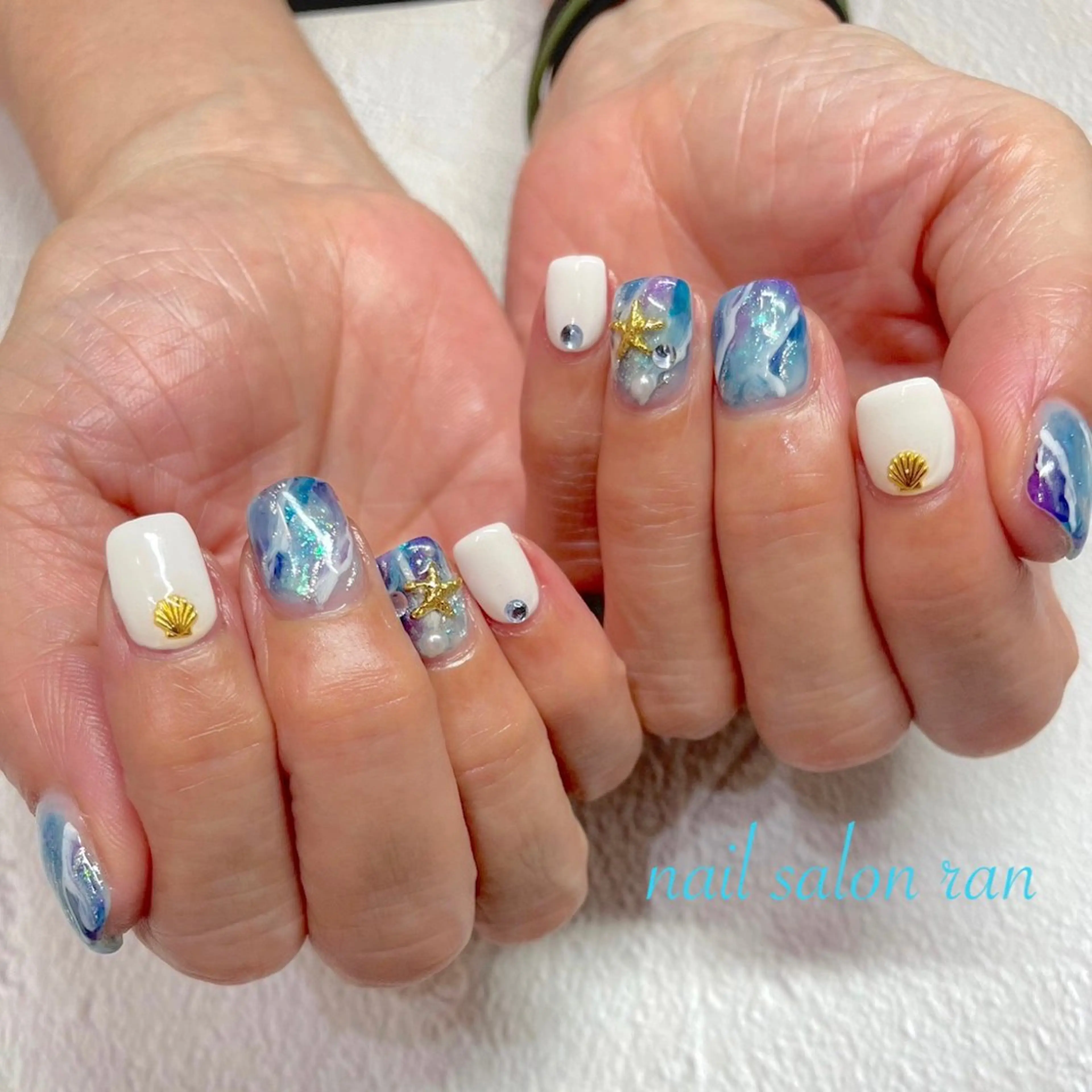 ネイル アートネイル ハンドネイル ハンドケア nailsalon ranのネイルデザイン