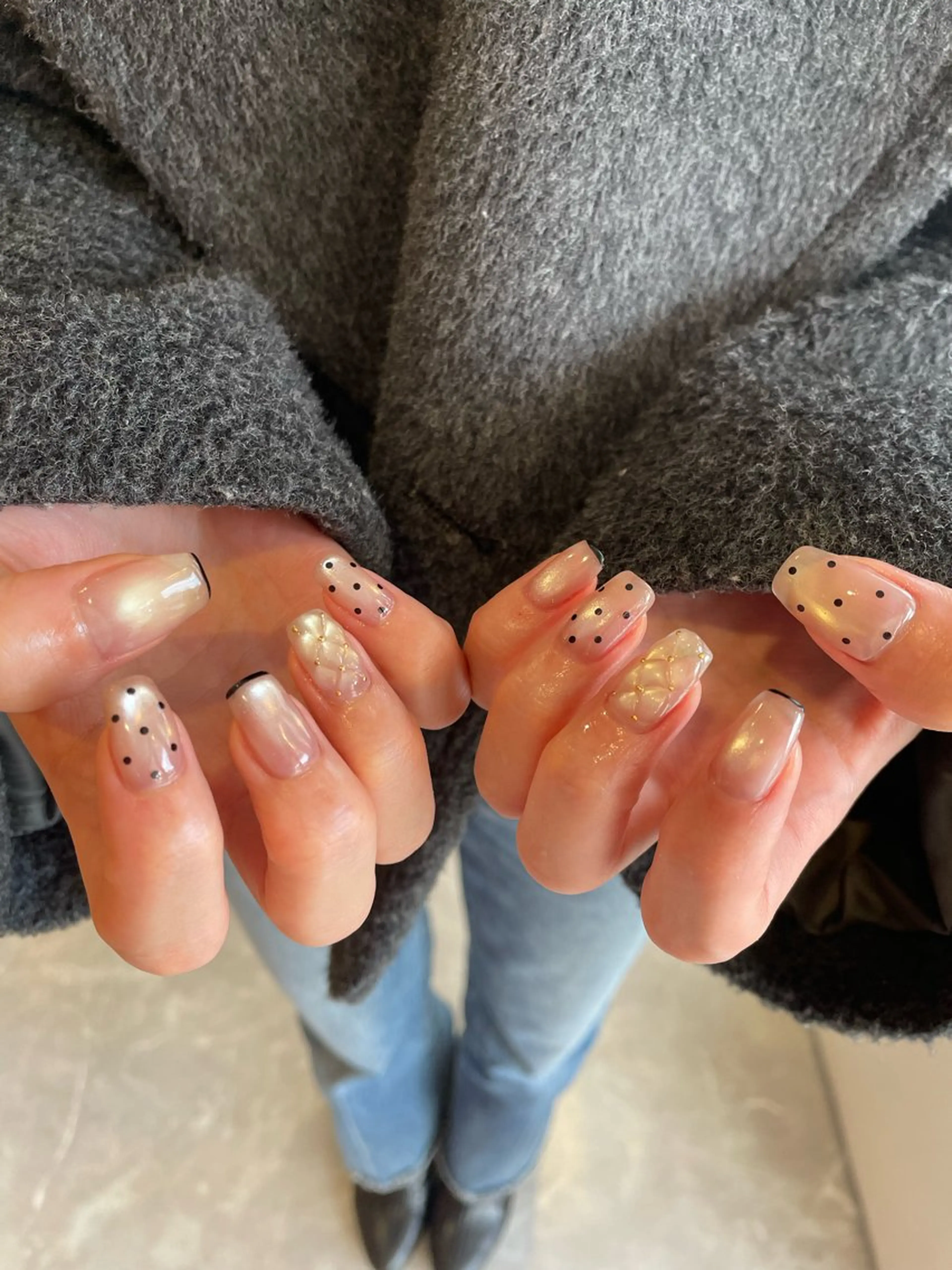 セミロング LICO HAIR&RELAXATION所属・mimin. by felimoのネイルデザイン