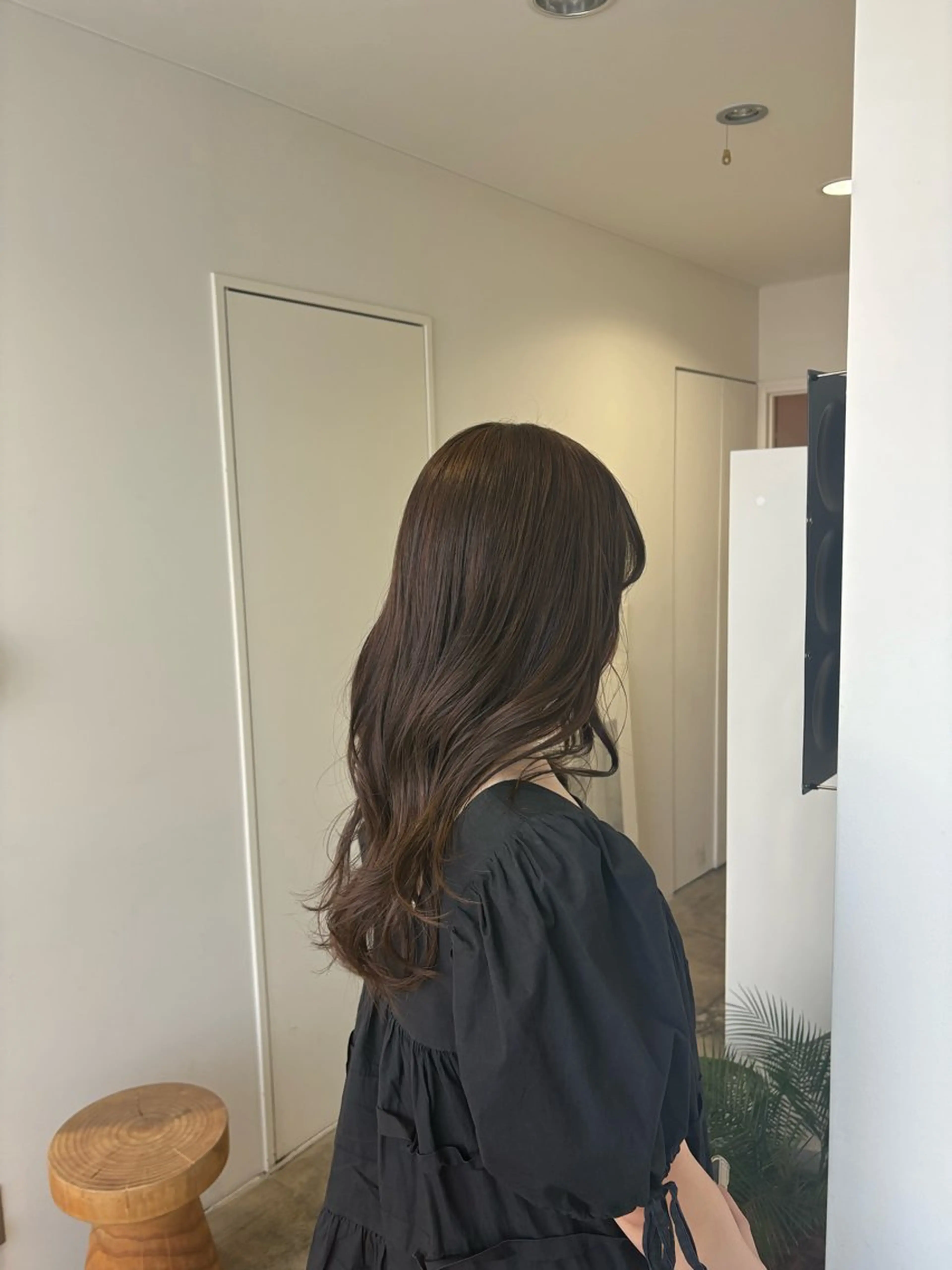 ロング カラー カット ヘアカラー 髪質改善/レイヤー/ 大阪/ヨシノヒメカのヘアスタイル