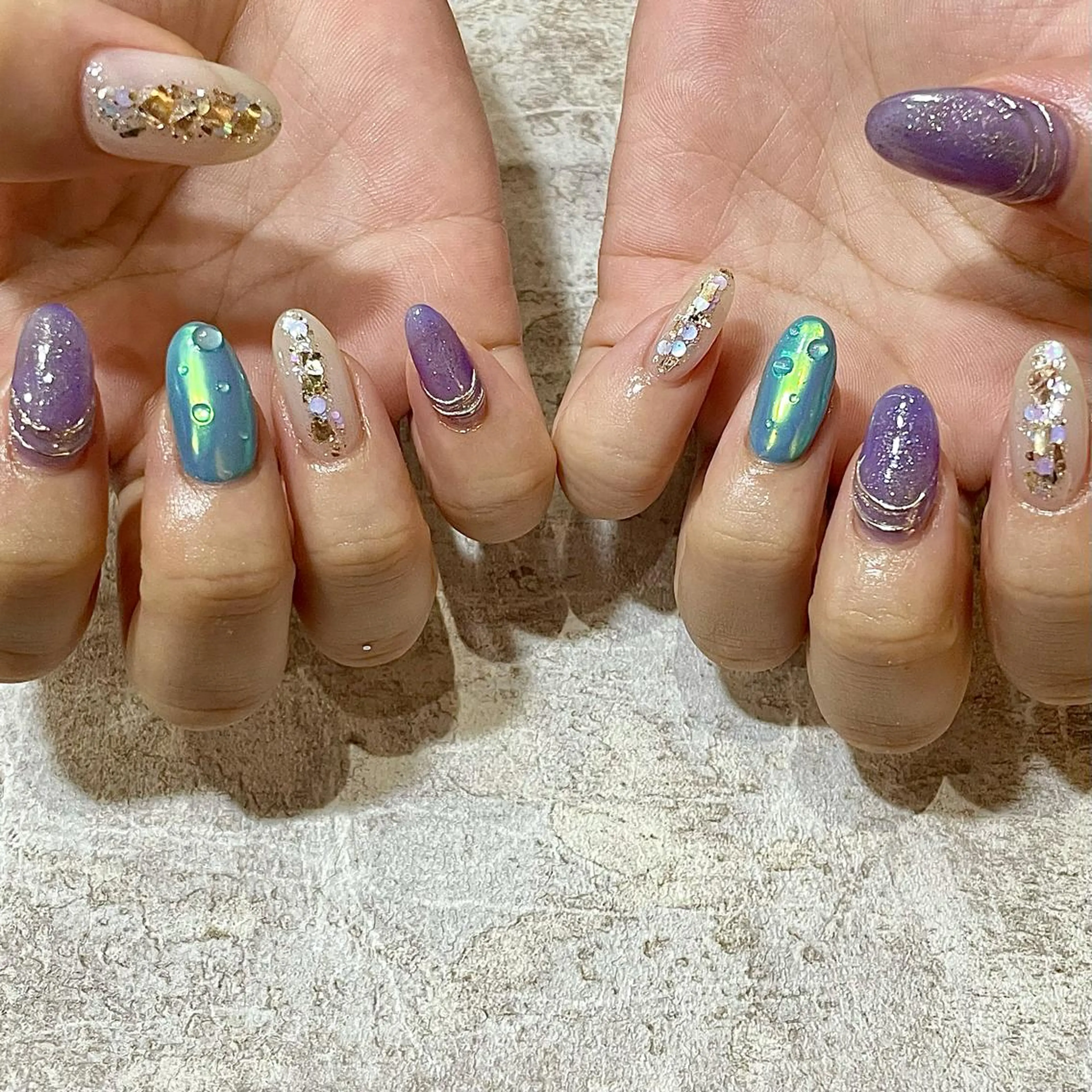 ネイル Allure小山店 後藤文香のネイルデザイン