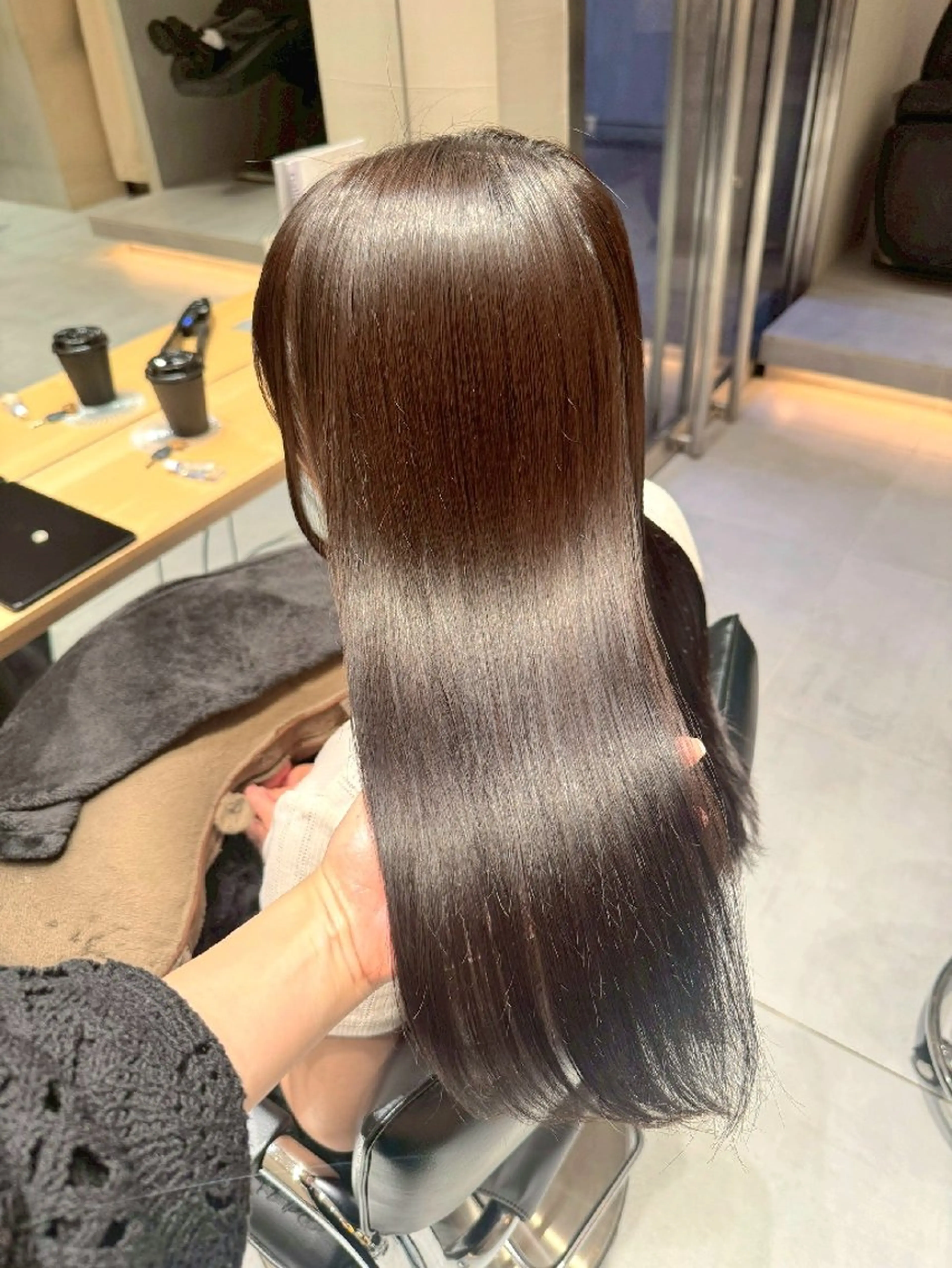 ☁ ミニモ限定価格 ☁ 艶髪ワンカラー➕Gallicaオリジナルトリートメントの写真