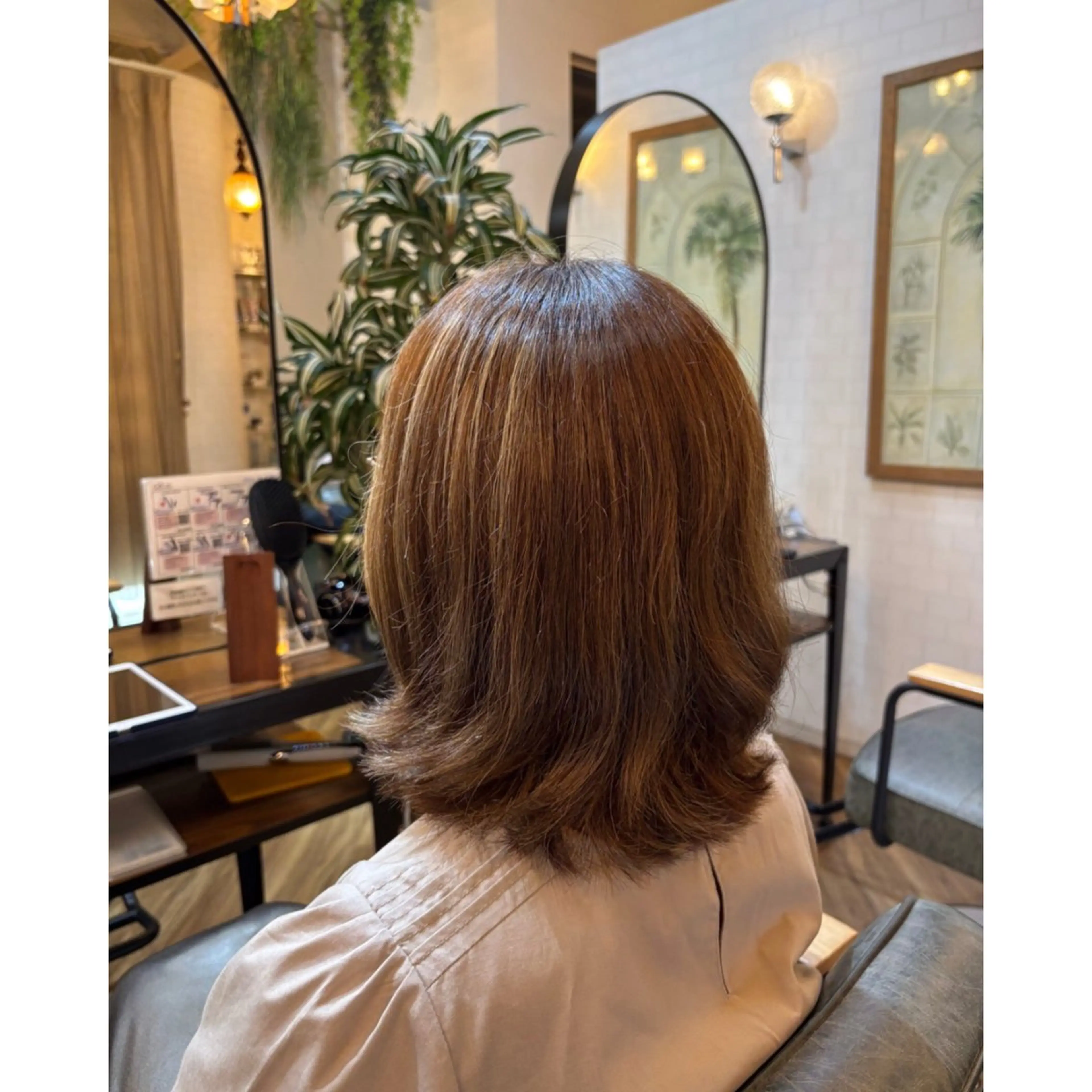 ミディアム BIRCH~mishima~本店所属・柏木 千響️🫧 モデル様募集中️🫧のヘアスタイル