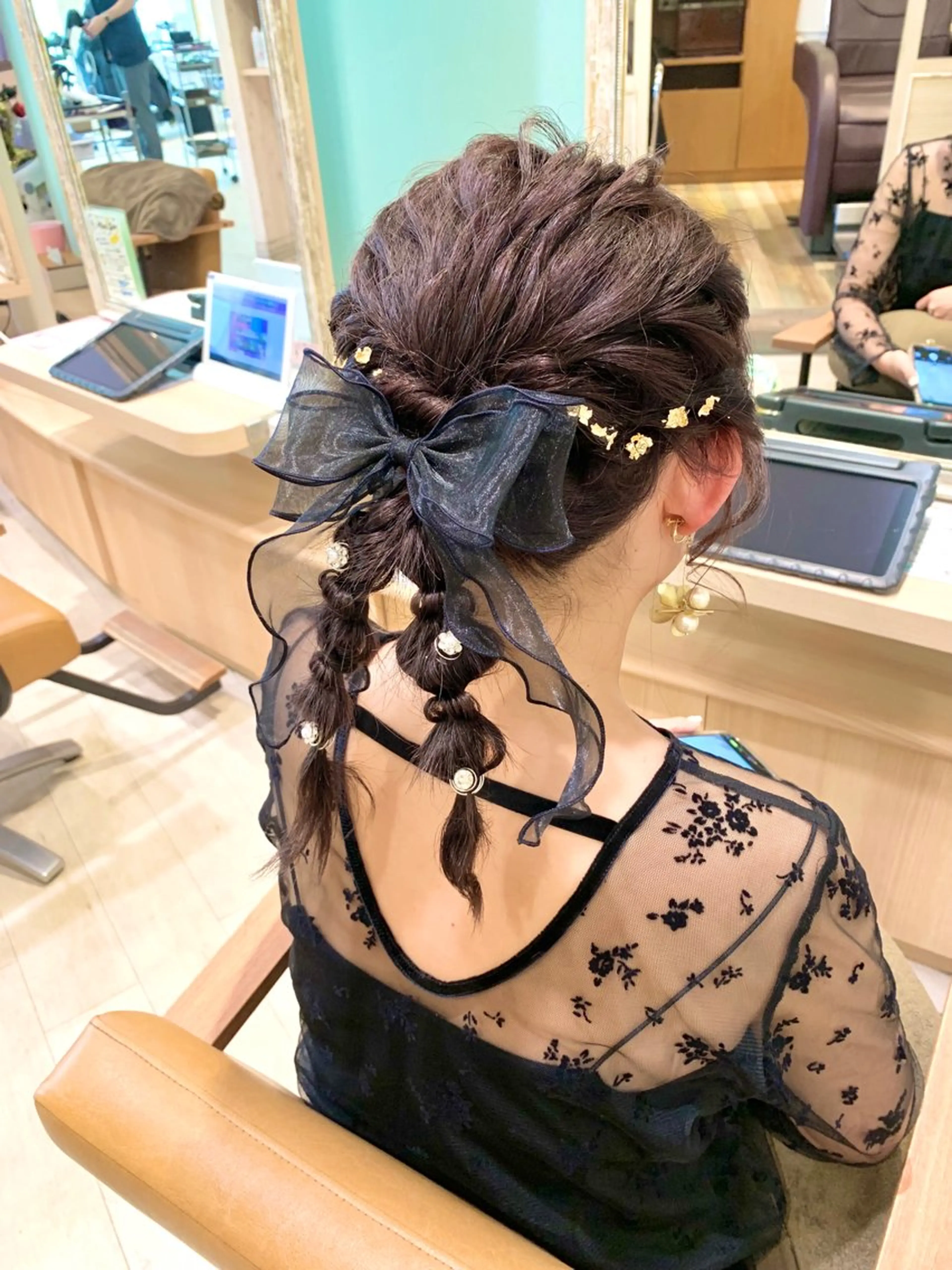 ヘアアレンジ ヘアセット 学割/U24🩰 ♡nanamiのマツエク・マツパデザイン