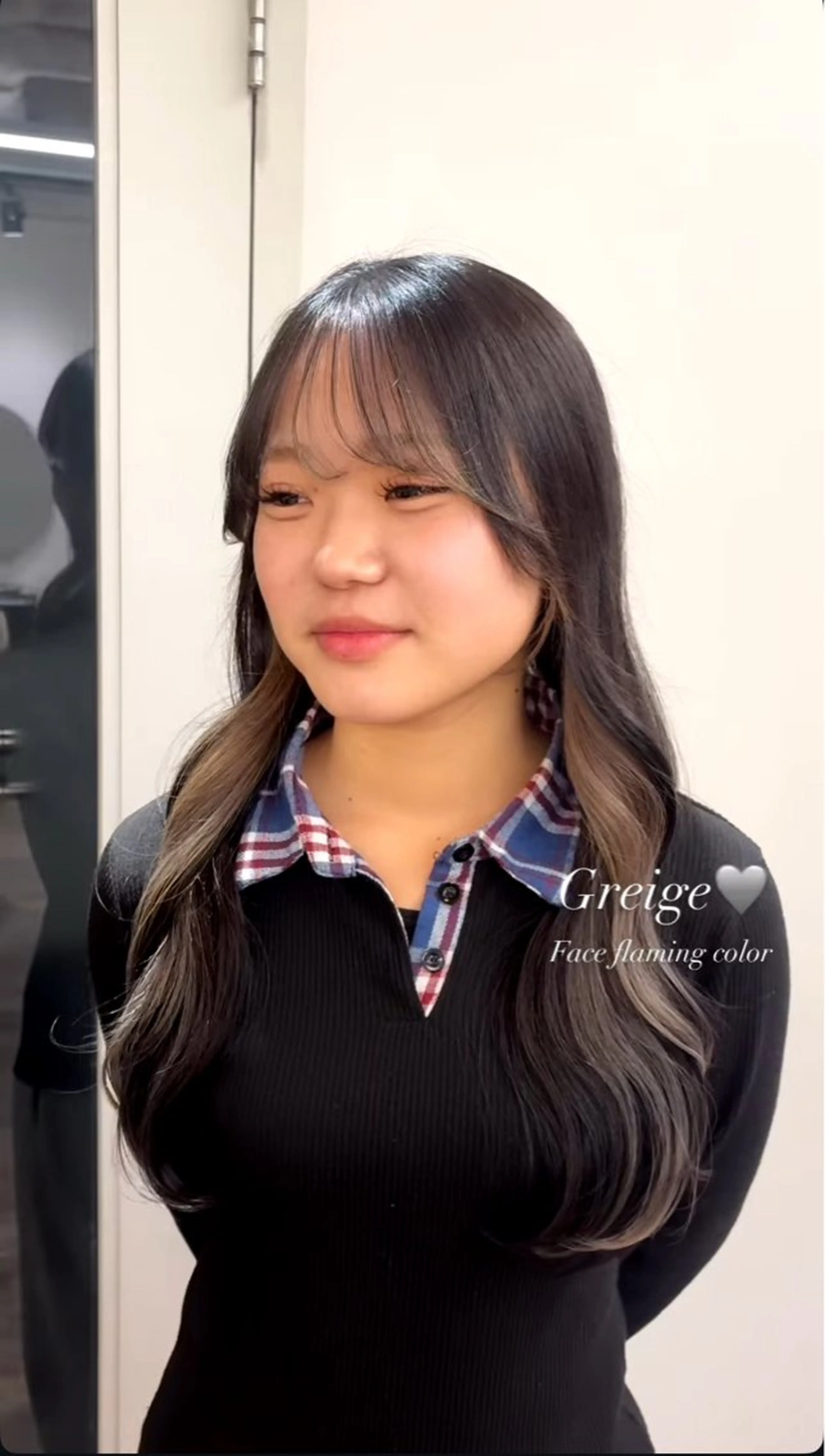 カラー 【髪質改善】 elena by artefice所属・岡本 蒼奈のヘアスタイル