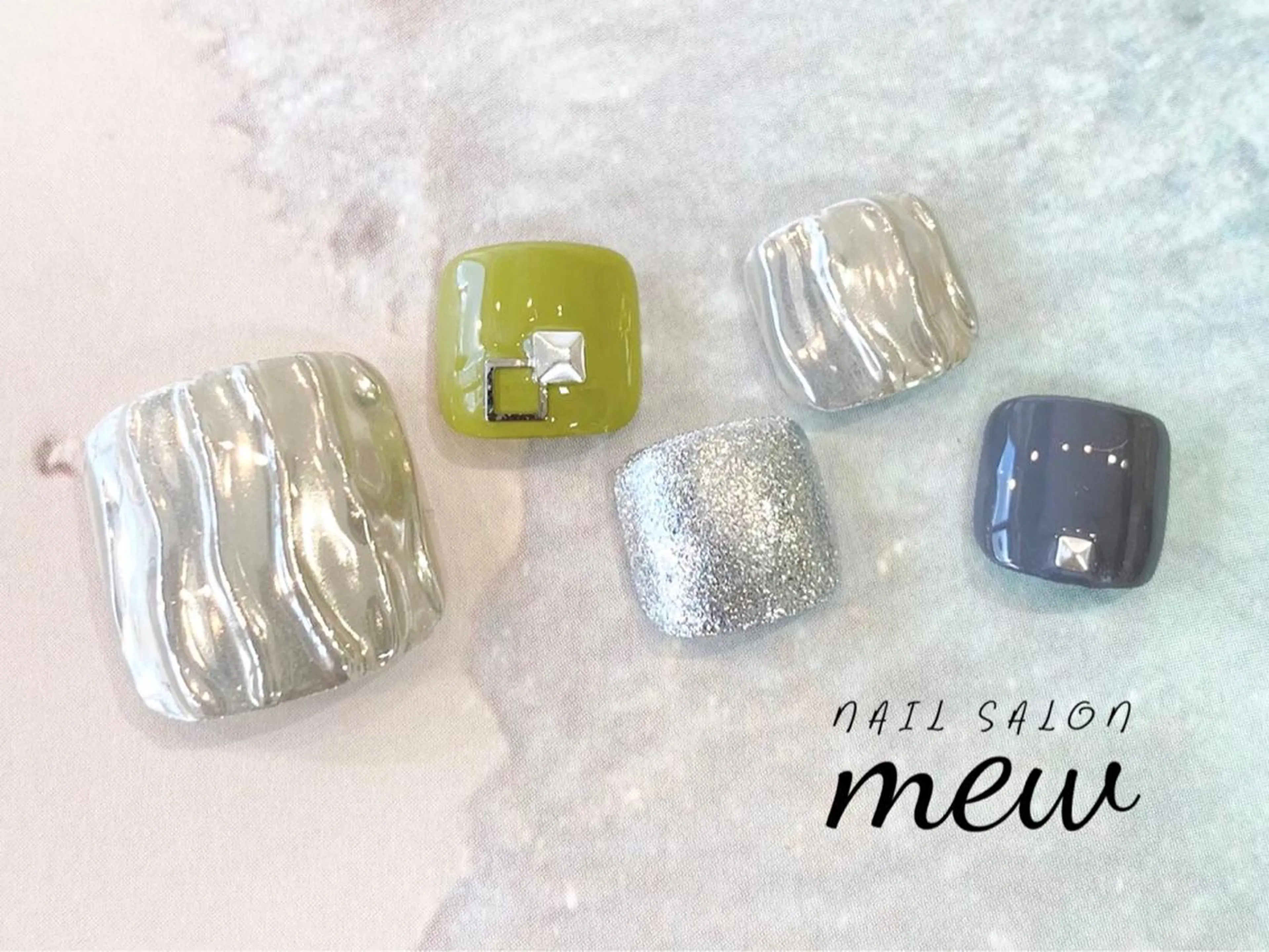 ネイル フットネイル Nail salon mewのネイルデザイン