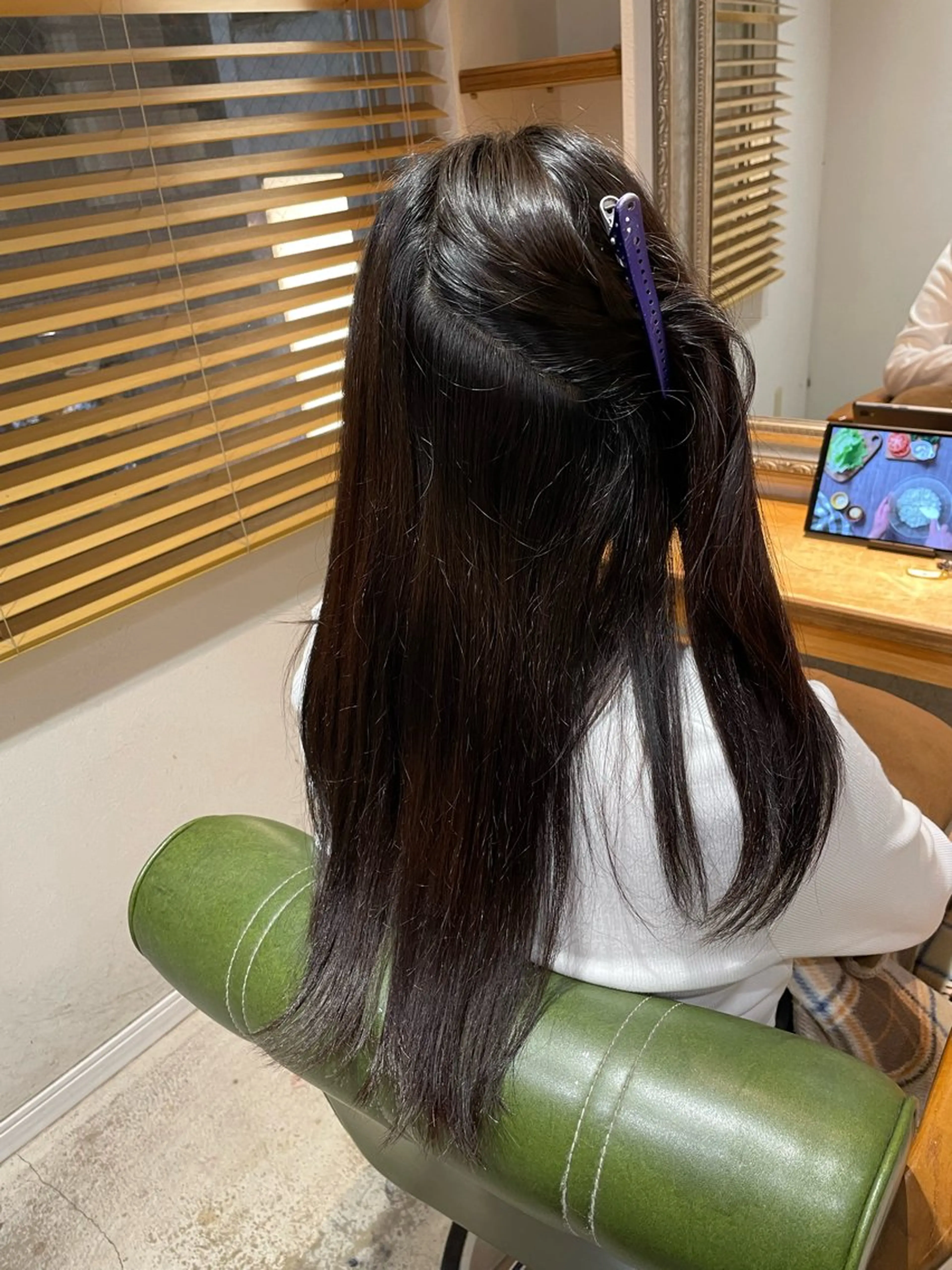 ロング 縮毛矯正 縮毛矯正支持率👑 No.1 SORAのヘアスタイル