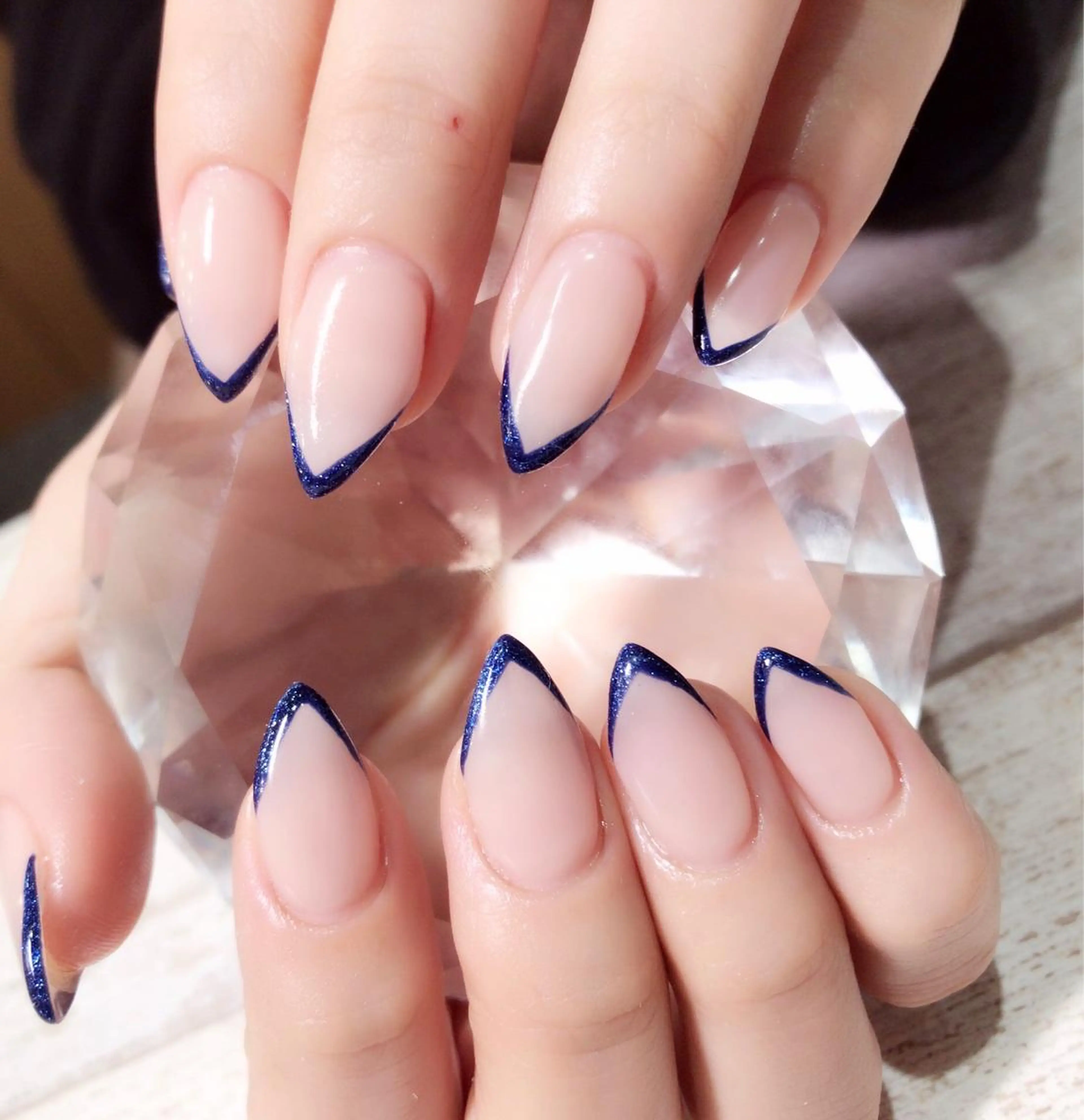 ネイル 長さ出し Lino+ ネイル&よもぎ蒸しのネイルデザイン