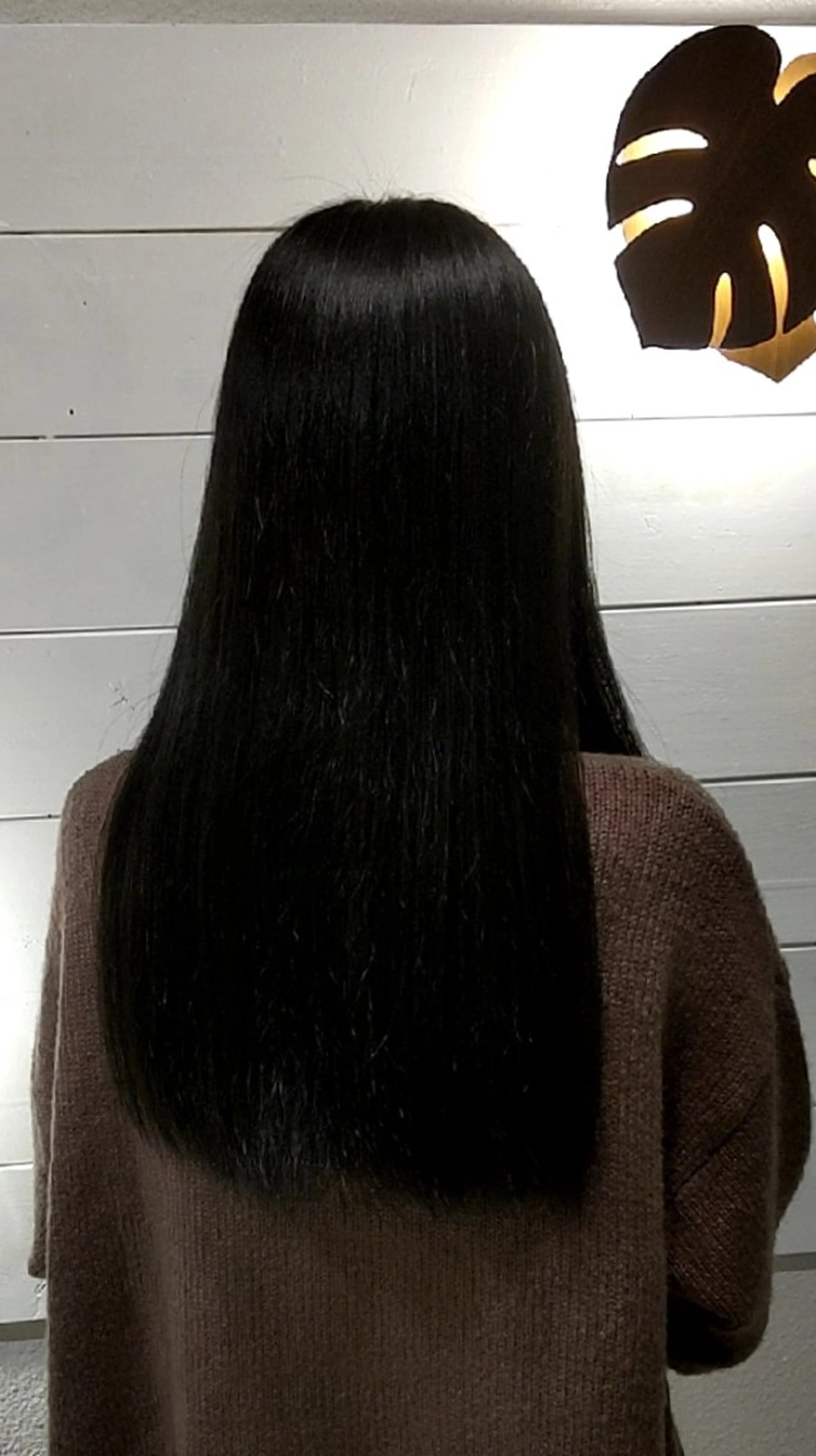 ロング カラー ダークグレー ダークグレージュ グレージュ もり はなののヘアスタイル