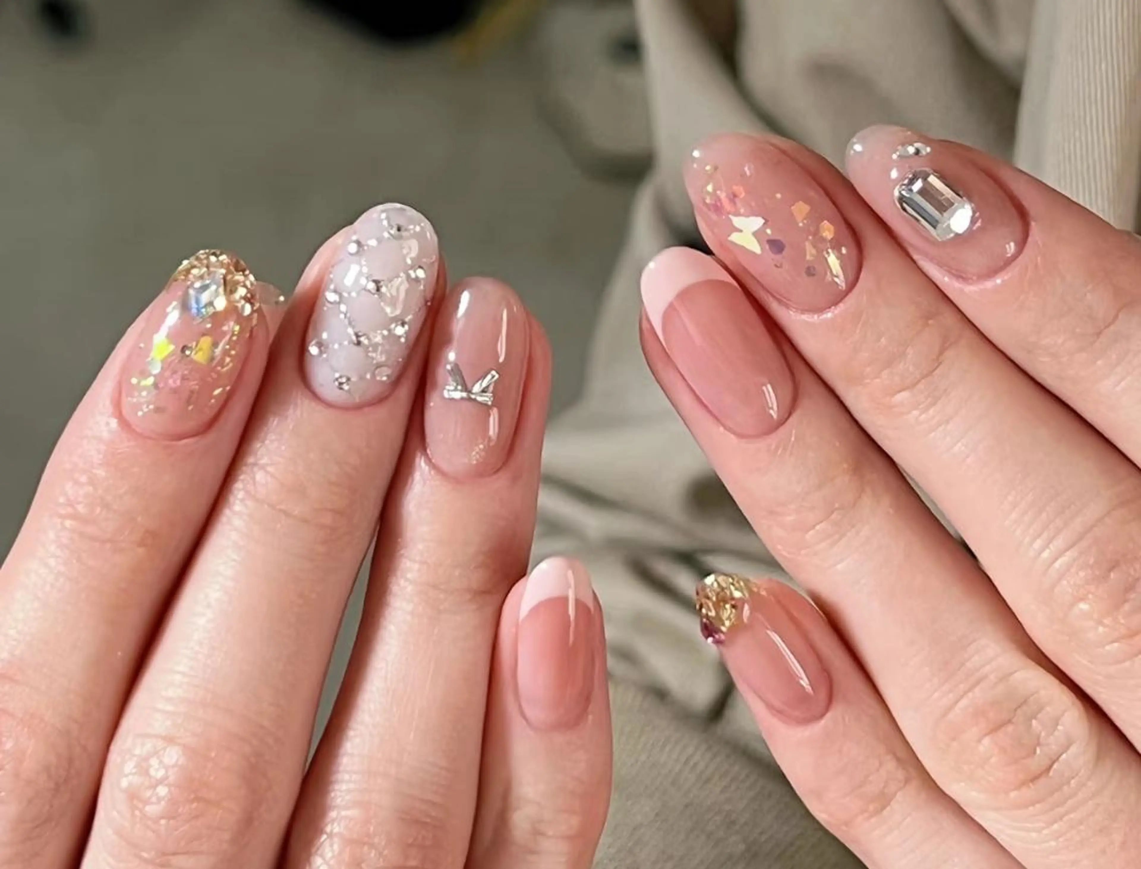 ネイル ハンドネイル By moonネイル 🌷ワンホン/韓国風のネイルデザイン