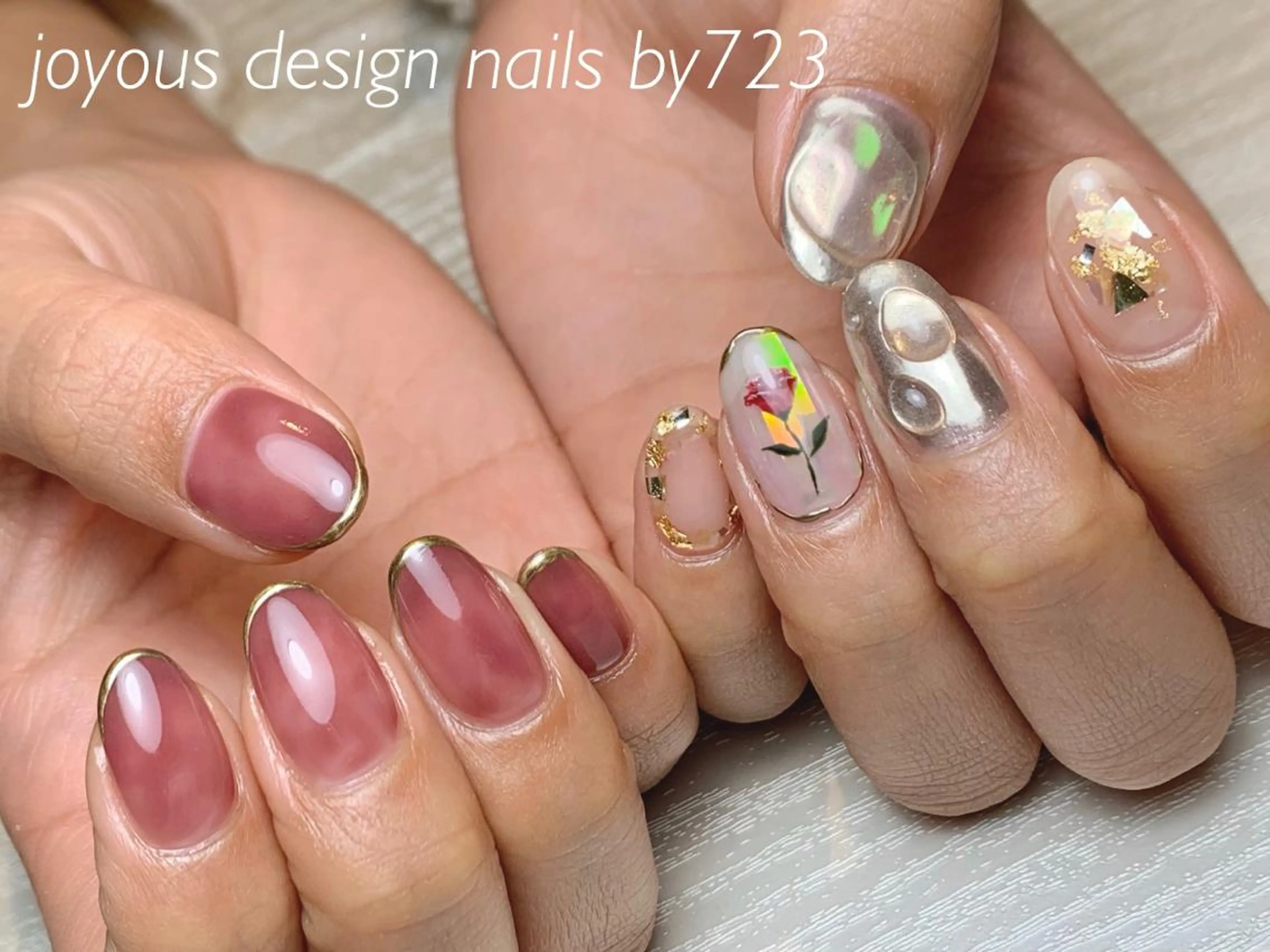 ネイル ハンドネイル jdn natsumiのネイルデザイン