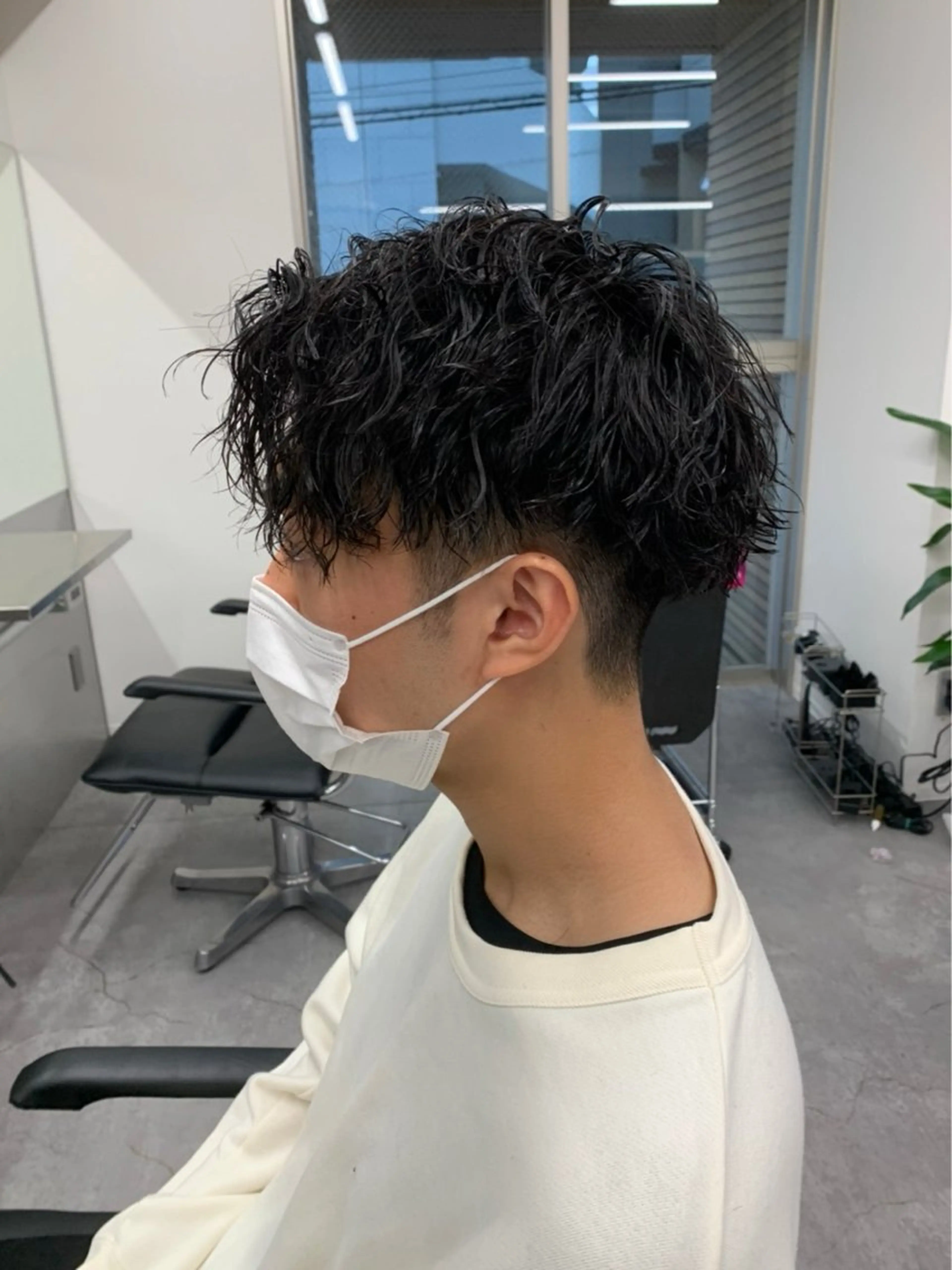 ショート パーマ メンズ カット パーマ ヘアセット お悩み解消✨/ メンズパーマ✨/直樹のヘアスタイル