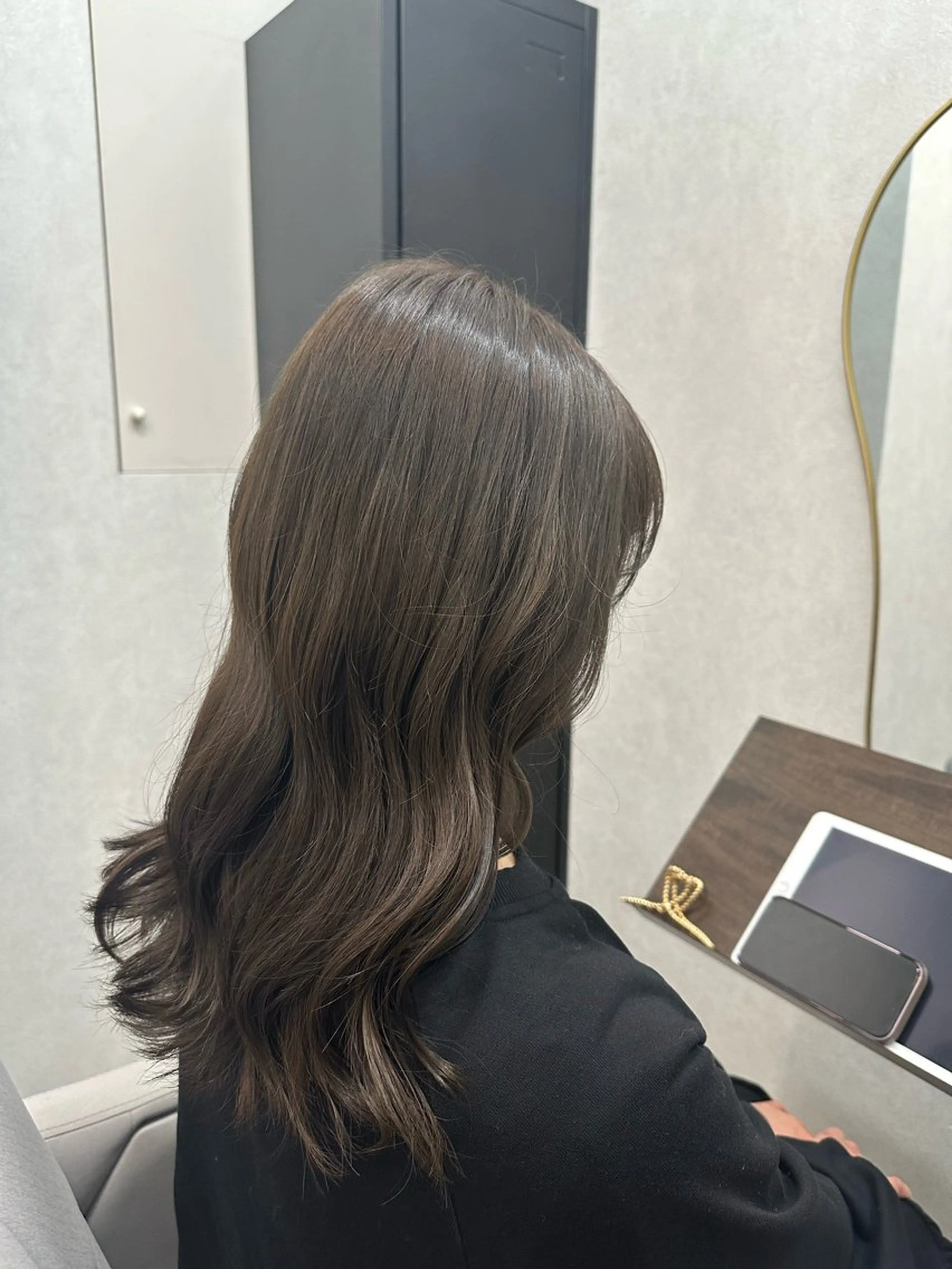 セミロング カラー ナチュラル🎀透明感 カラー/香香のヘアスタイル