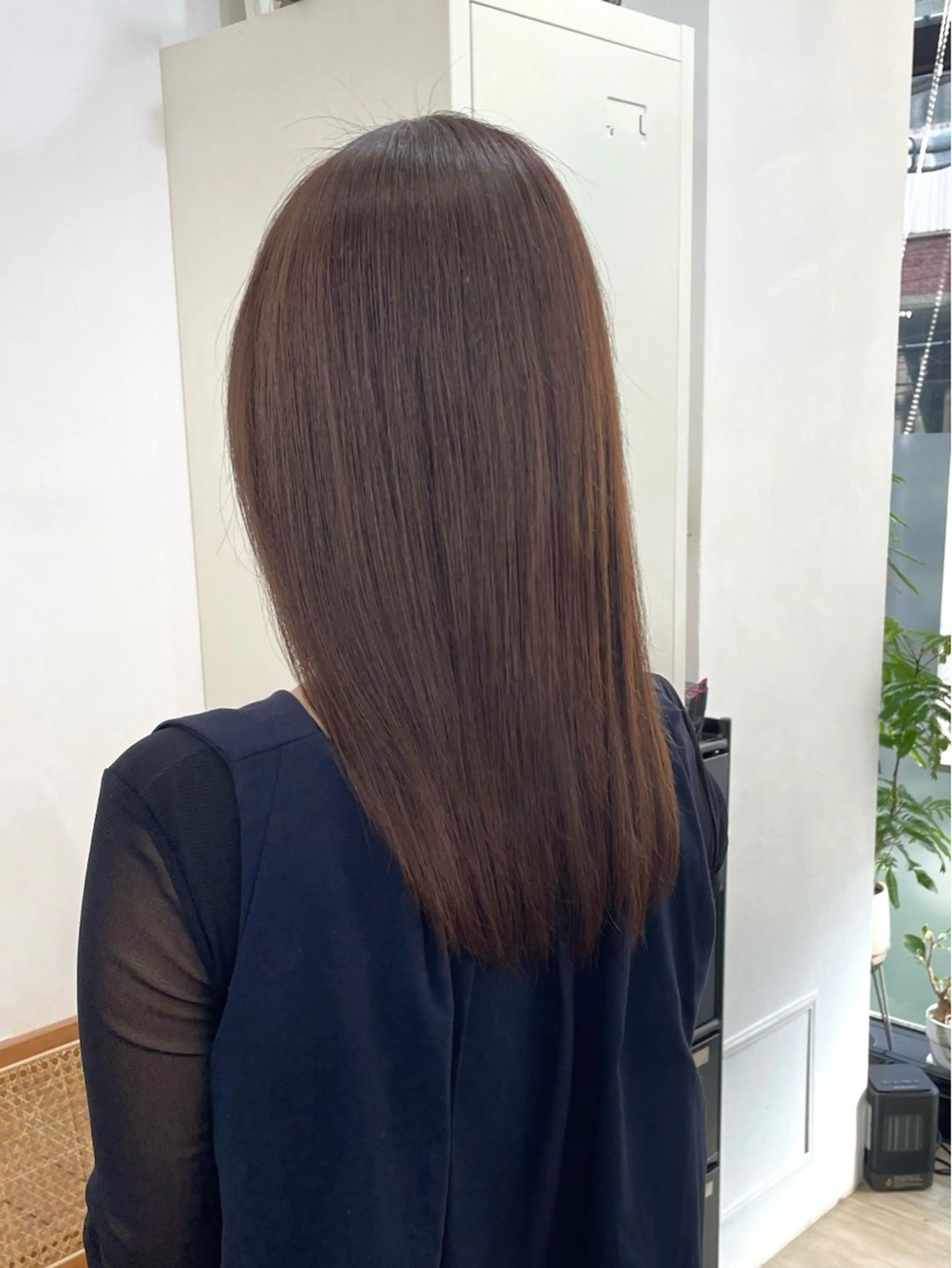 ミディアム カラー 透明感カラー グレージュ トリートメント カット ヘアカラー トリートメント ✨髪質改善✨原宿 えのもと　はなのヘアスタイル
