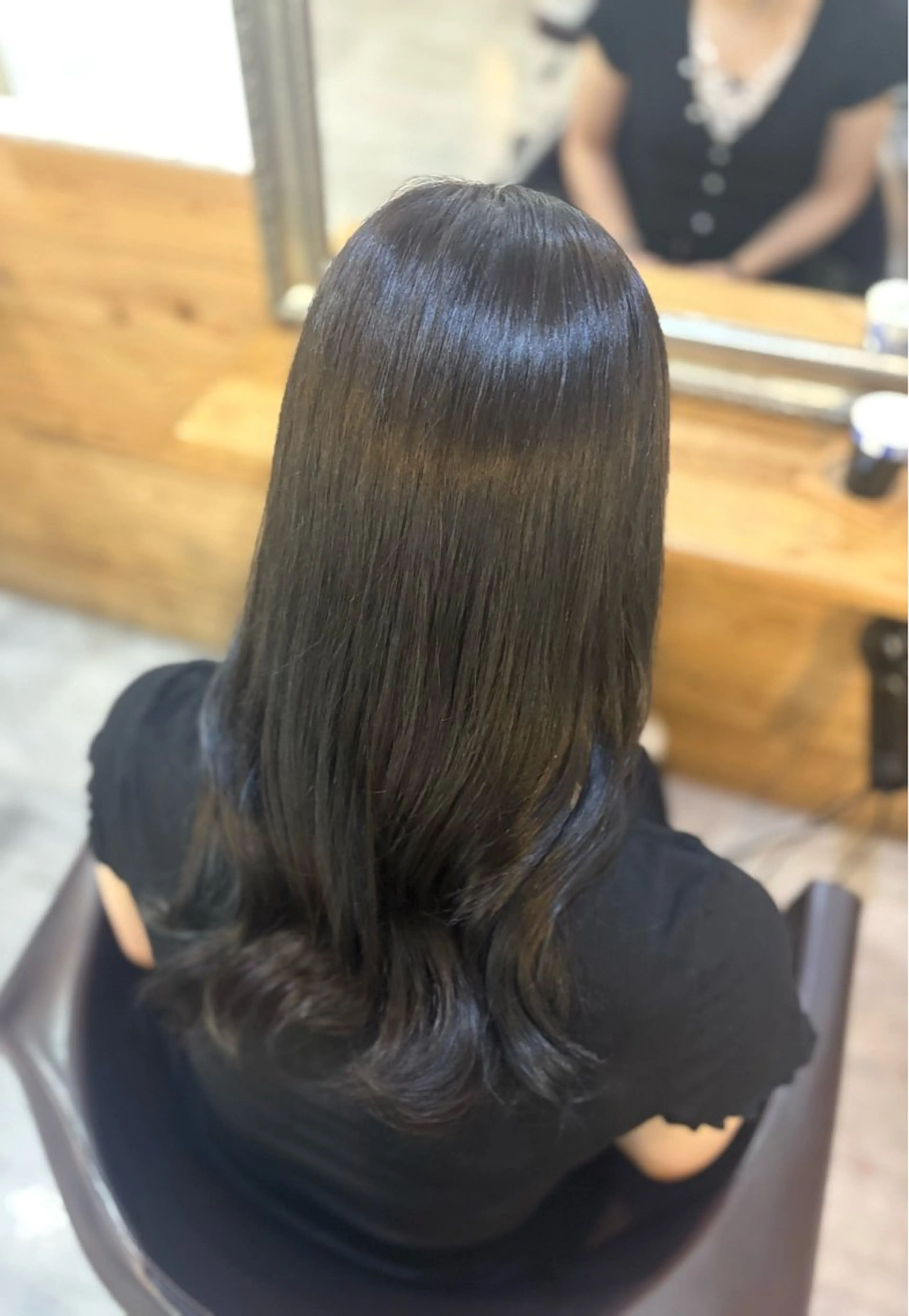 ロング アッシュ 東三国/ CHISAKI🎀のヘアスタイル