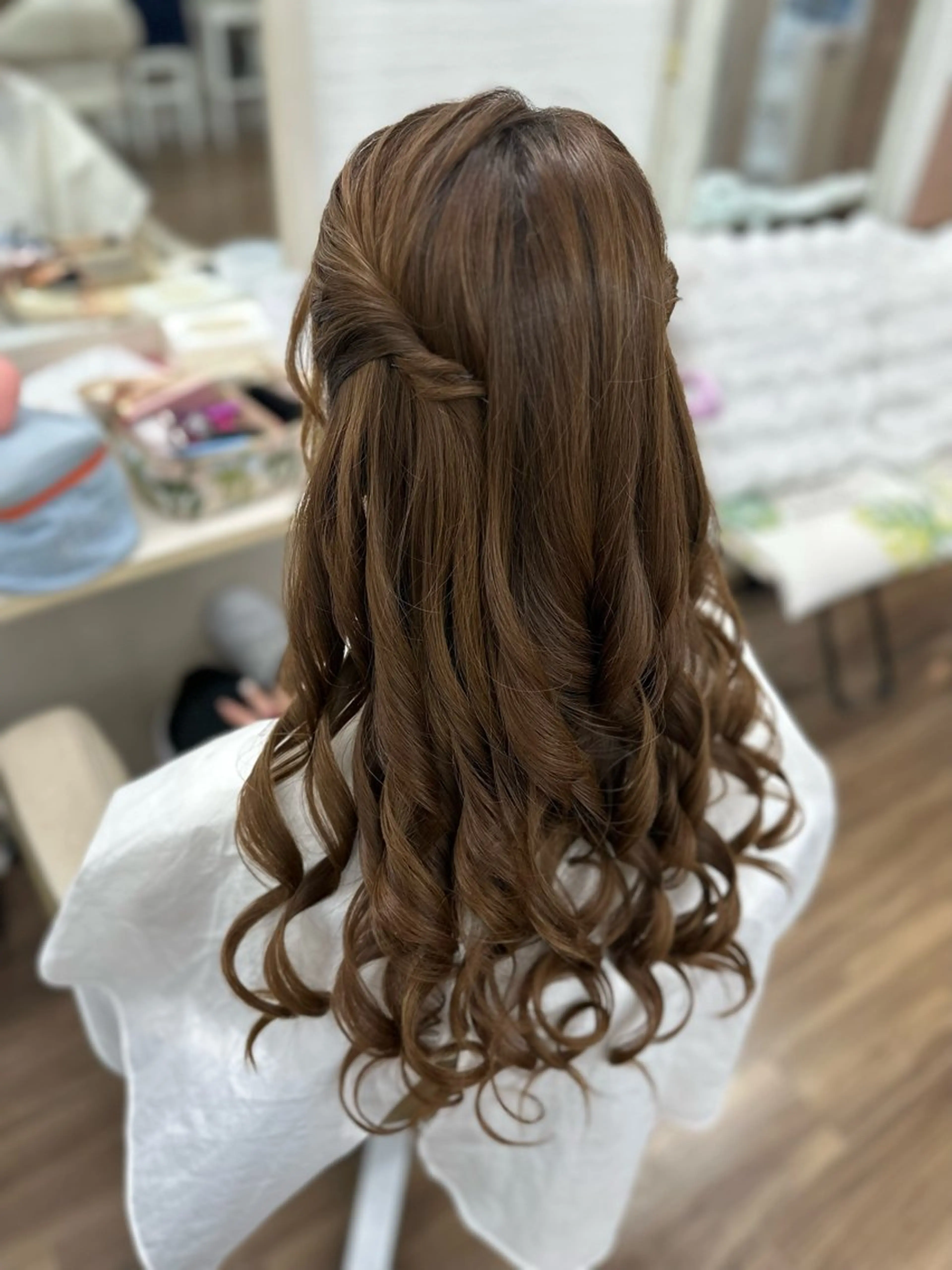 ヘアアレンジ ヘアセット GLOSS 心斎橋 山上のヘアスタイル